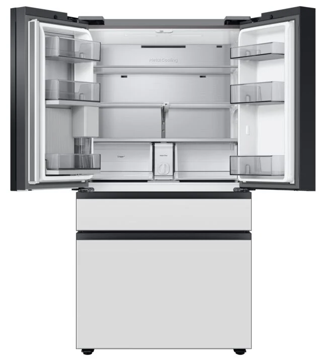 Samsung BESPOKE 36" 22.8 Cu. Ft. Counter-Depth 4-Door French Door Refrigerator with Autofill Pitcher (Without Panels) - RF23BB8600APAA - Image 4