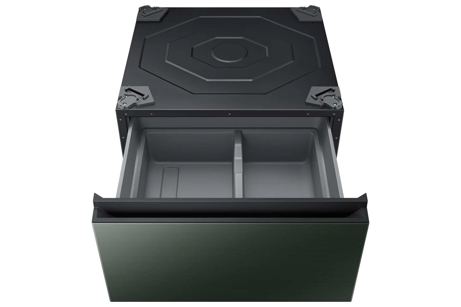 Samsung BESPOKE Emerald Green Pedestal for 27" Front Load Washer & Dryer - WE502NG/US - Image 2