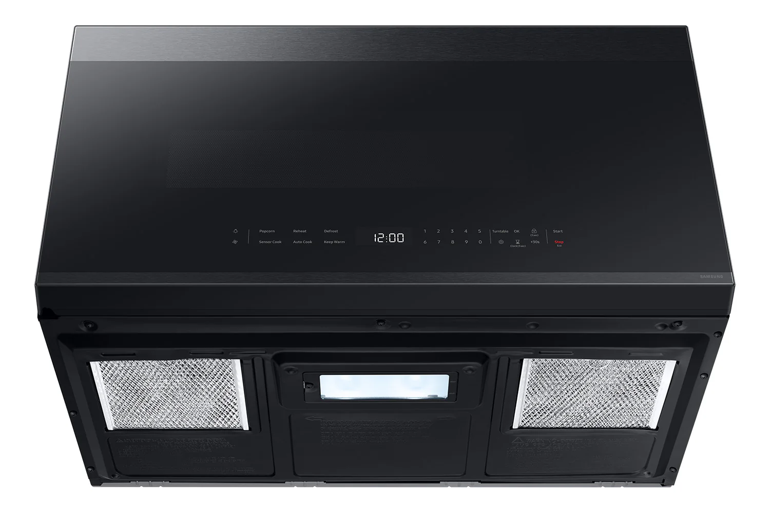 Samsung BESPOKE Matte Black Steel Over the Range Microwave with 400 CFM (2.1cu.ft.) - ME21DG6500MTAC - Image 4