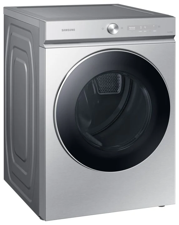 Samsung BESPOKE Silver Electric Dryer with AI Optimal Dry (7.6 cu. ft.) - DVE53BB8900TAC - Image 2