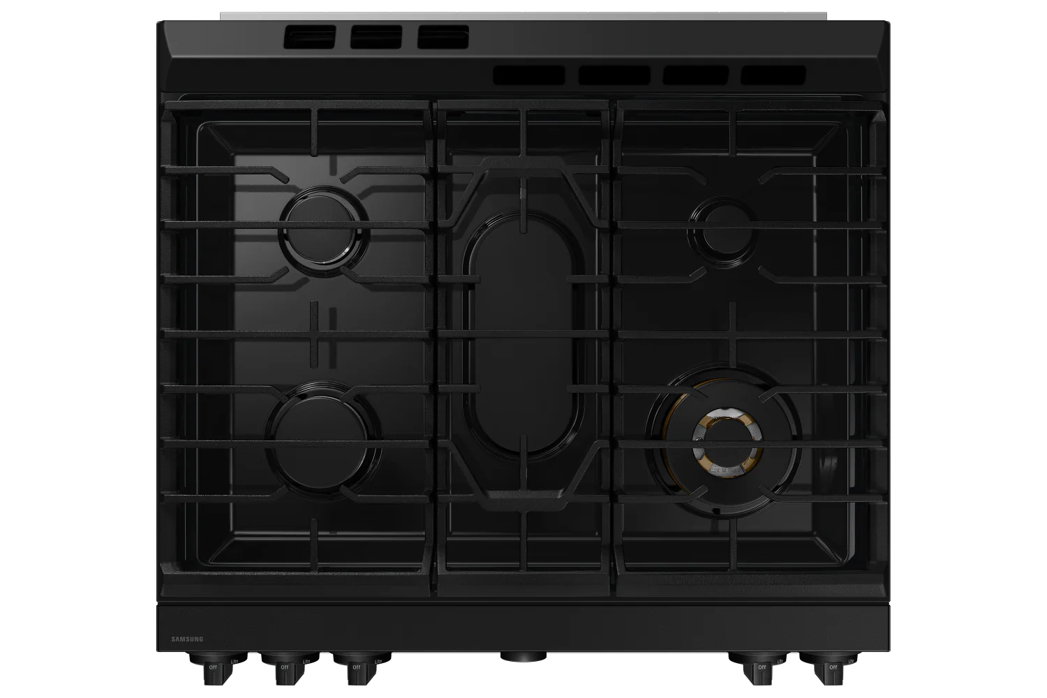 Samsung BESPOKE Stainless Steel 30" Gas True Convection Slide in Range with Air Sous Vide and Air Fry (6.0cu.ft) - NSG6DG8500SRAA - Image 4