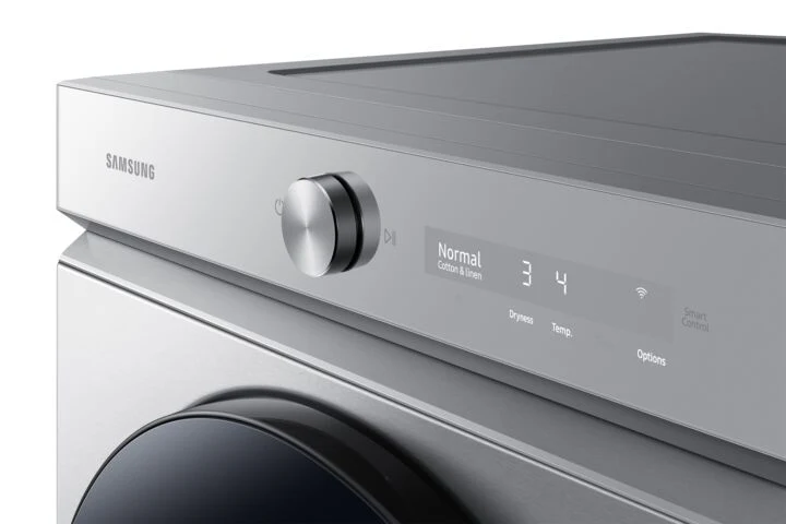 Samsung BESPOKE Stainless Steel Electric Dryer with SuperSpeed (7.6 cu. ft.) - DVE53BB8700TAC - Image 5