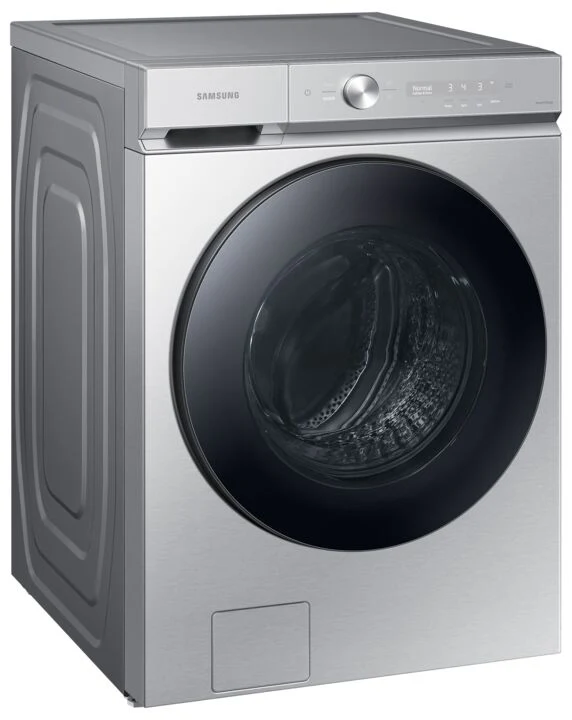 Samsung BESPOKE Stainless Steel Front-Load Washer with SuperSpeed and AI Smart Dial (6.1 cu. ft.) - WF53BB8700ATUS - Image 2