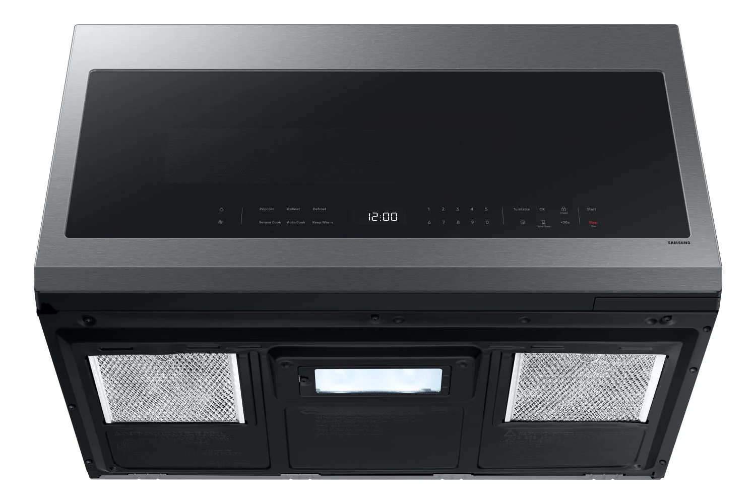 Samsung BESPOKE Stainless Steel Over the Range Microwave with 400 CFM (2.1cu.ft.) ME21DG6300SRAC - Image 3