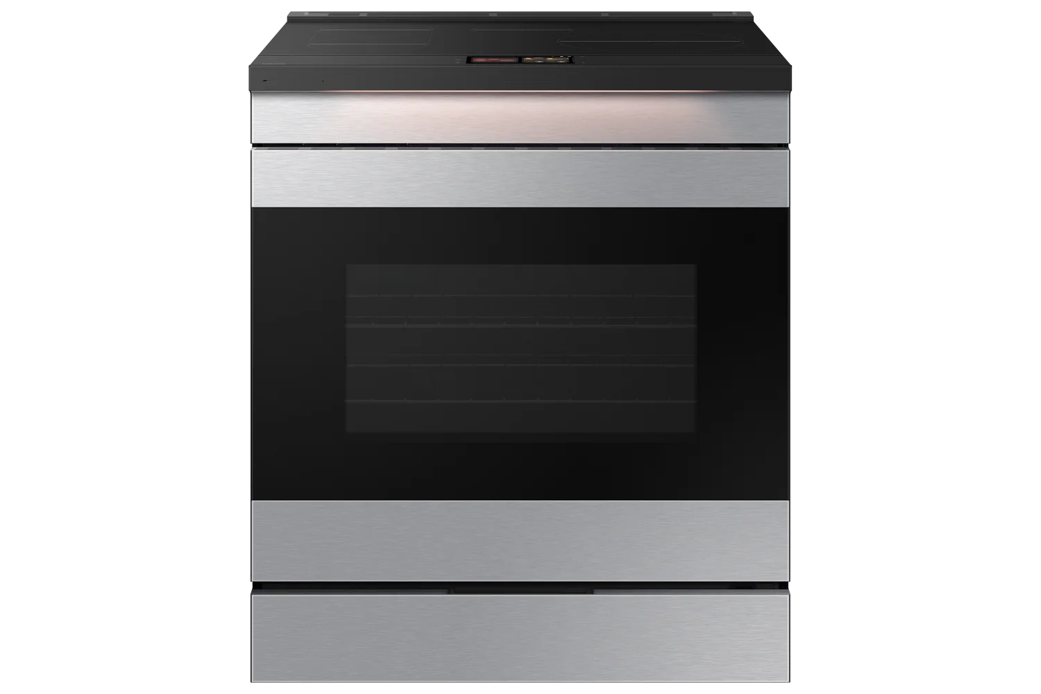 Samsung BESPOKE Stainless Steel True Convection Induction Slide in With AI Hub & Smart Oven Camera (6.3cu.ft.) - NSI6DG9900SRAC - Image 2