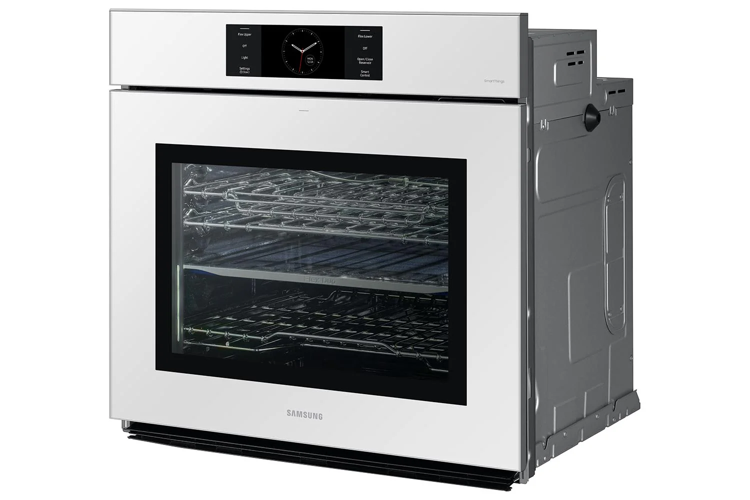 Samsung BESPOKE White Glass Single Oven (5.1 cu. ft) - NV51CB700S12AA - Image 3