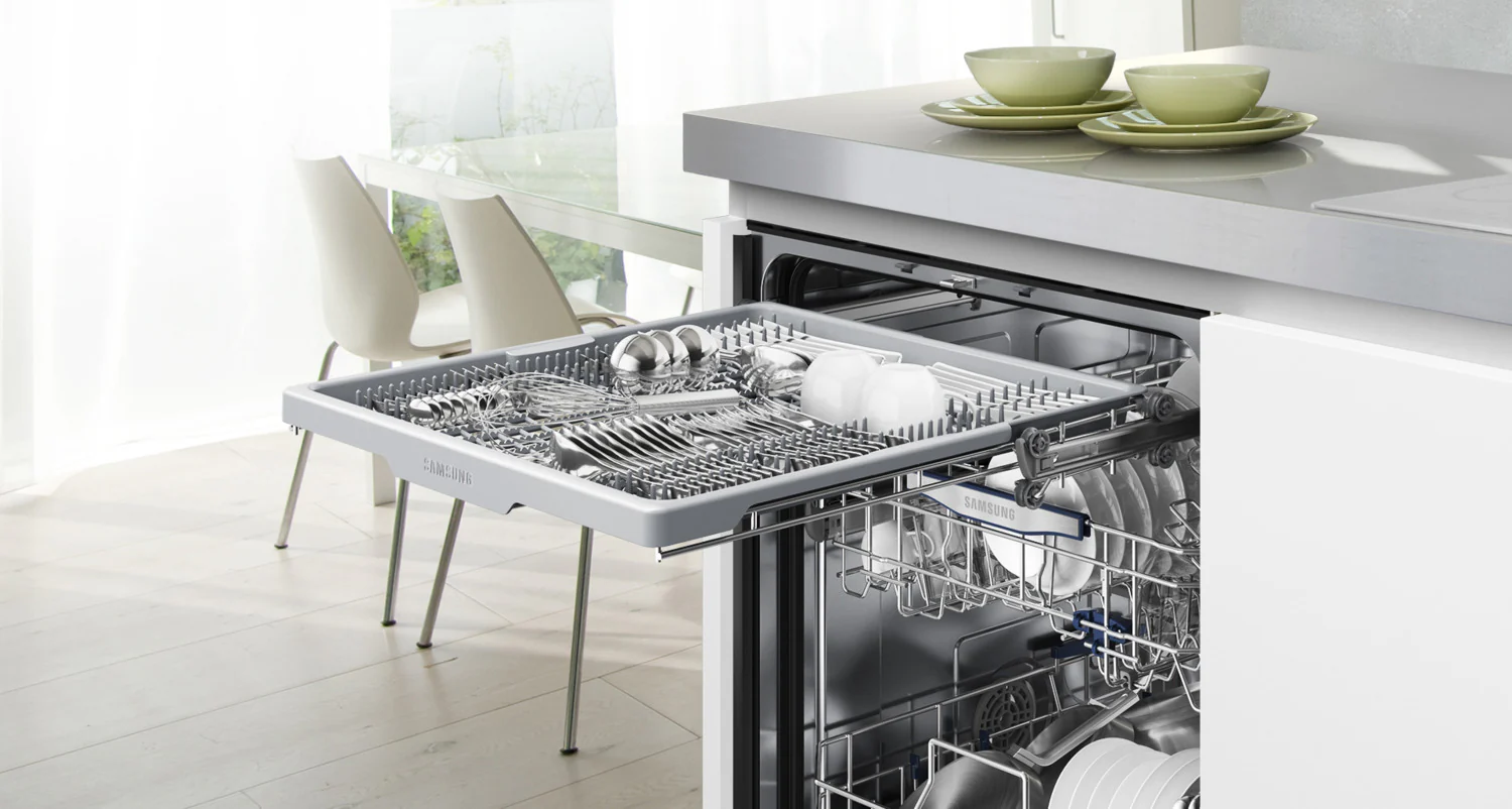 Samsung Black Stainless Steel 24" Dishwasher -	DW80K7050UG/AC - Image 10
