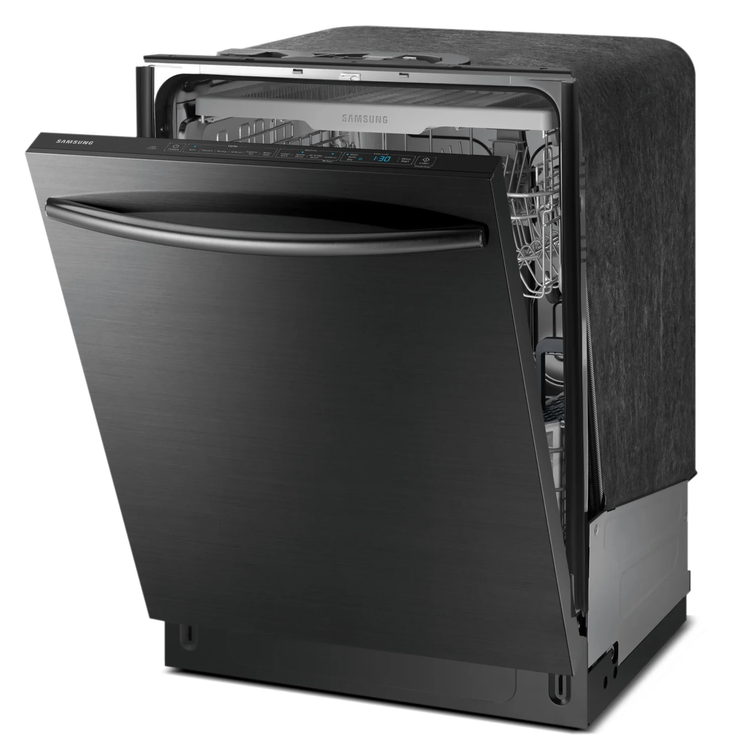 Samsung Black Stainless Steel 24" Dishwasher -	DW80K7050UG/AC - Image 3