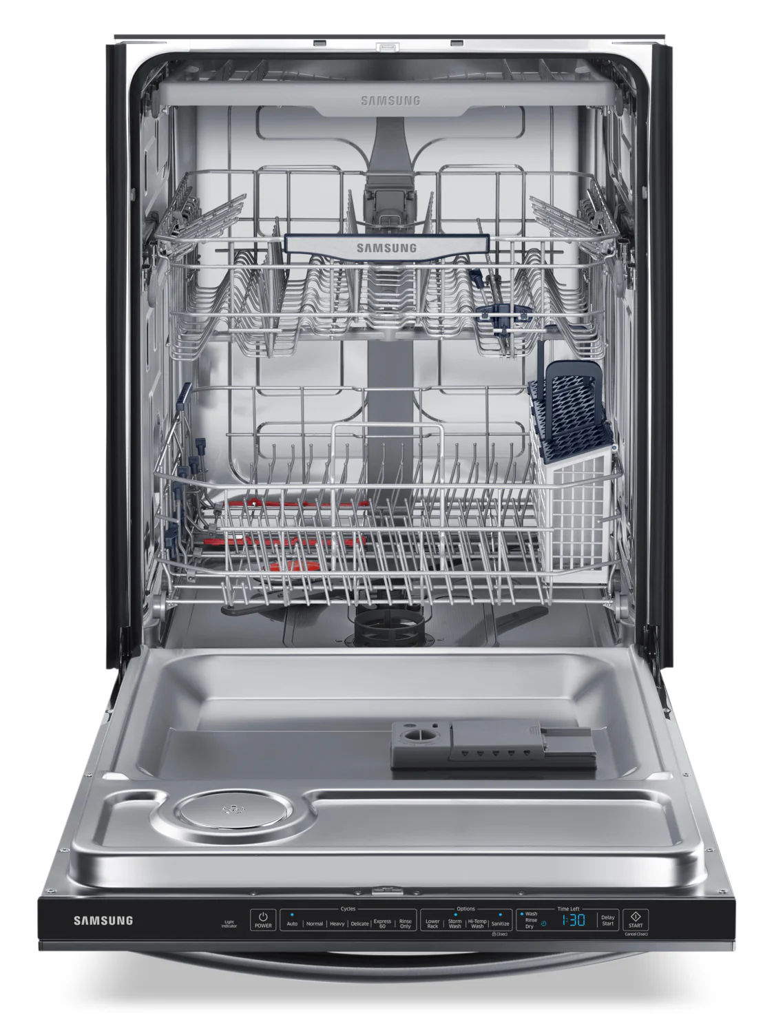 Samsung Black Stainless Steel 24" Dishwasher -	DW80K7050UG/AC - Image 4