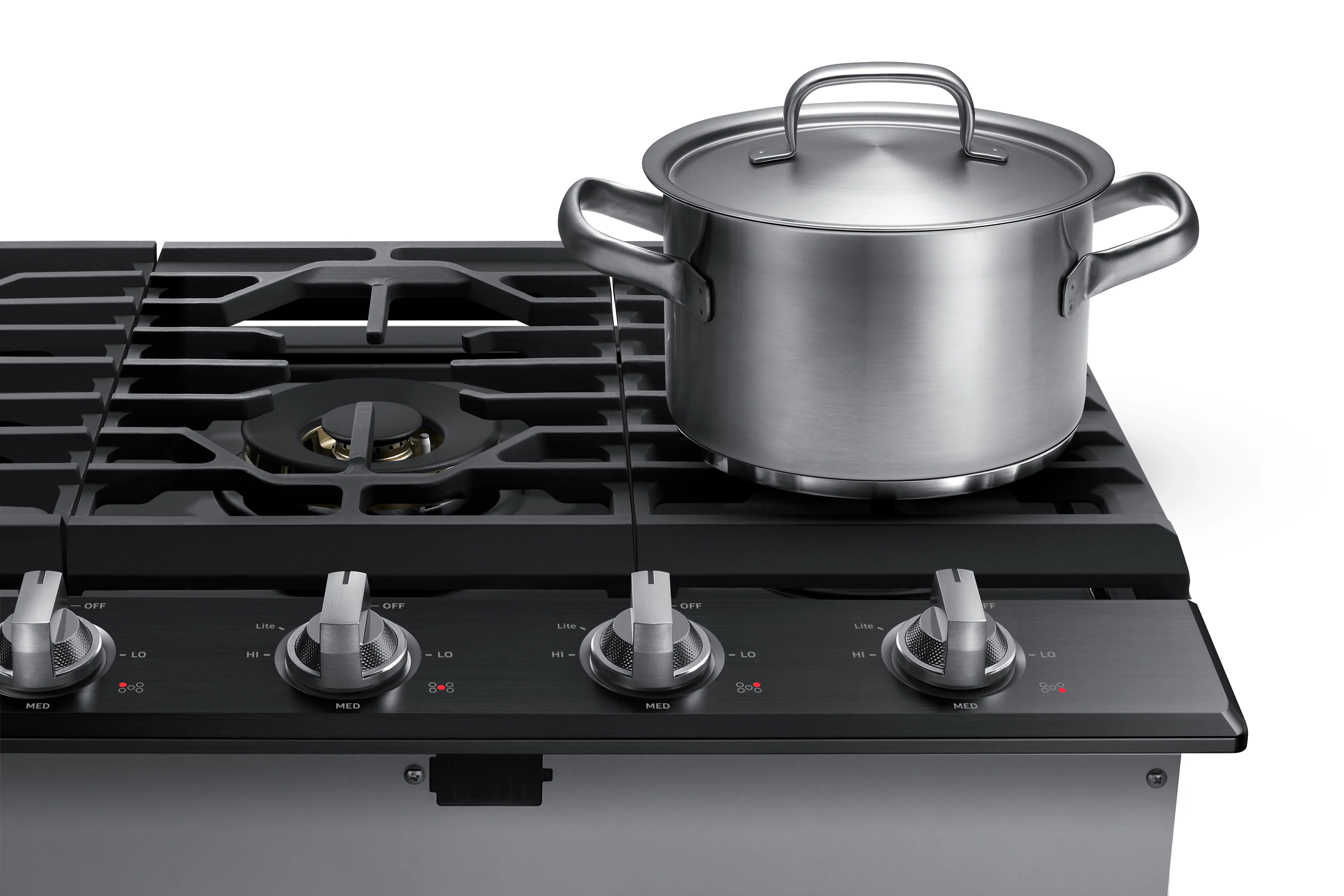Samsung Black Stainless Steel 30" Gas Cooktop - NA30N7755TG/AA - Image 6