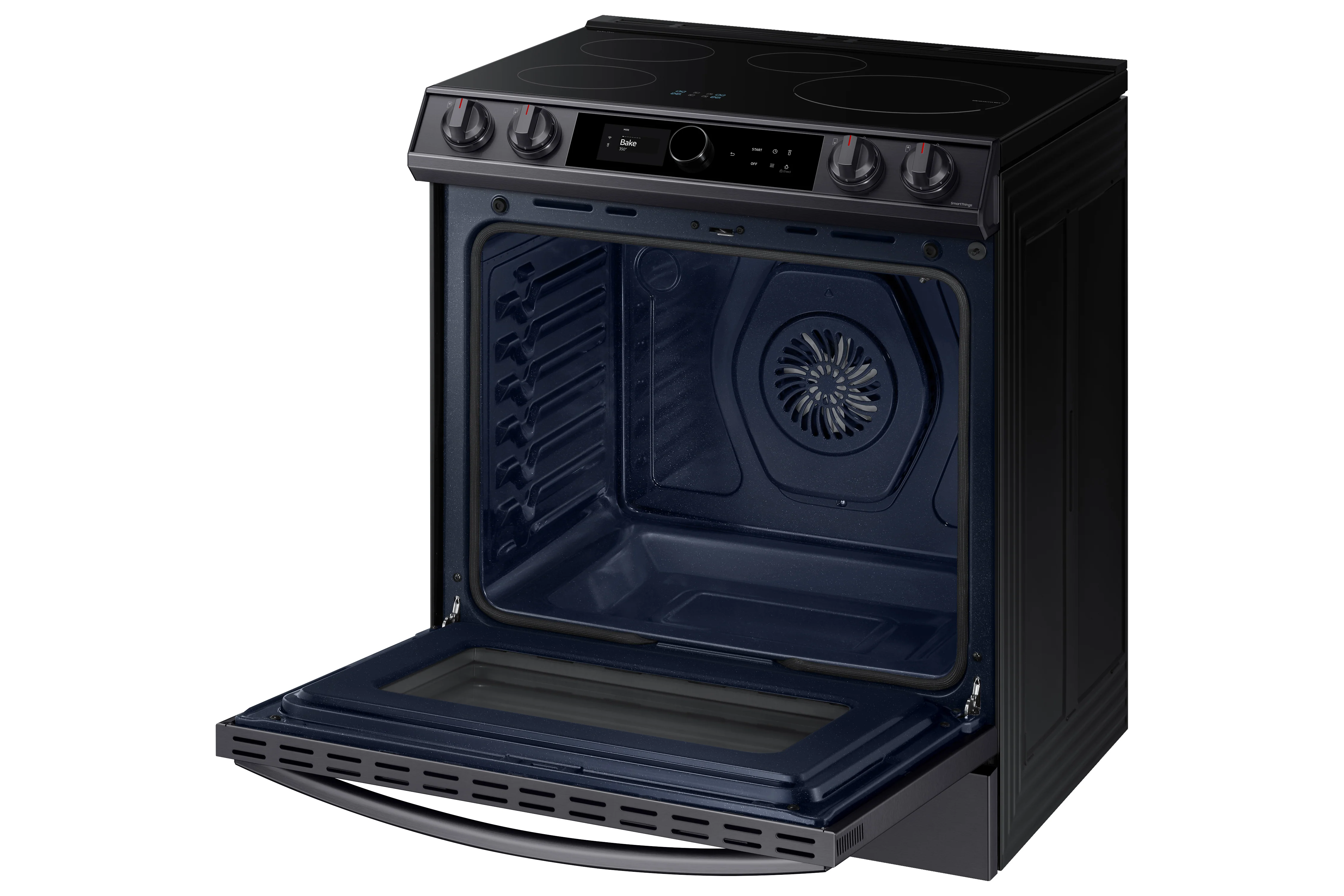 Samsung Black Stainless Steel Slide-In Induction Range with Wi-Fi and Air Fry (6.3 Cu.Ft) - NE63T8911SG/AC - Image 17