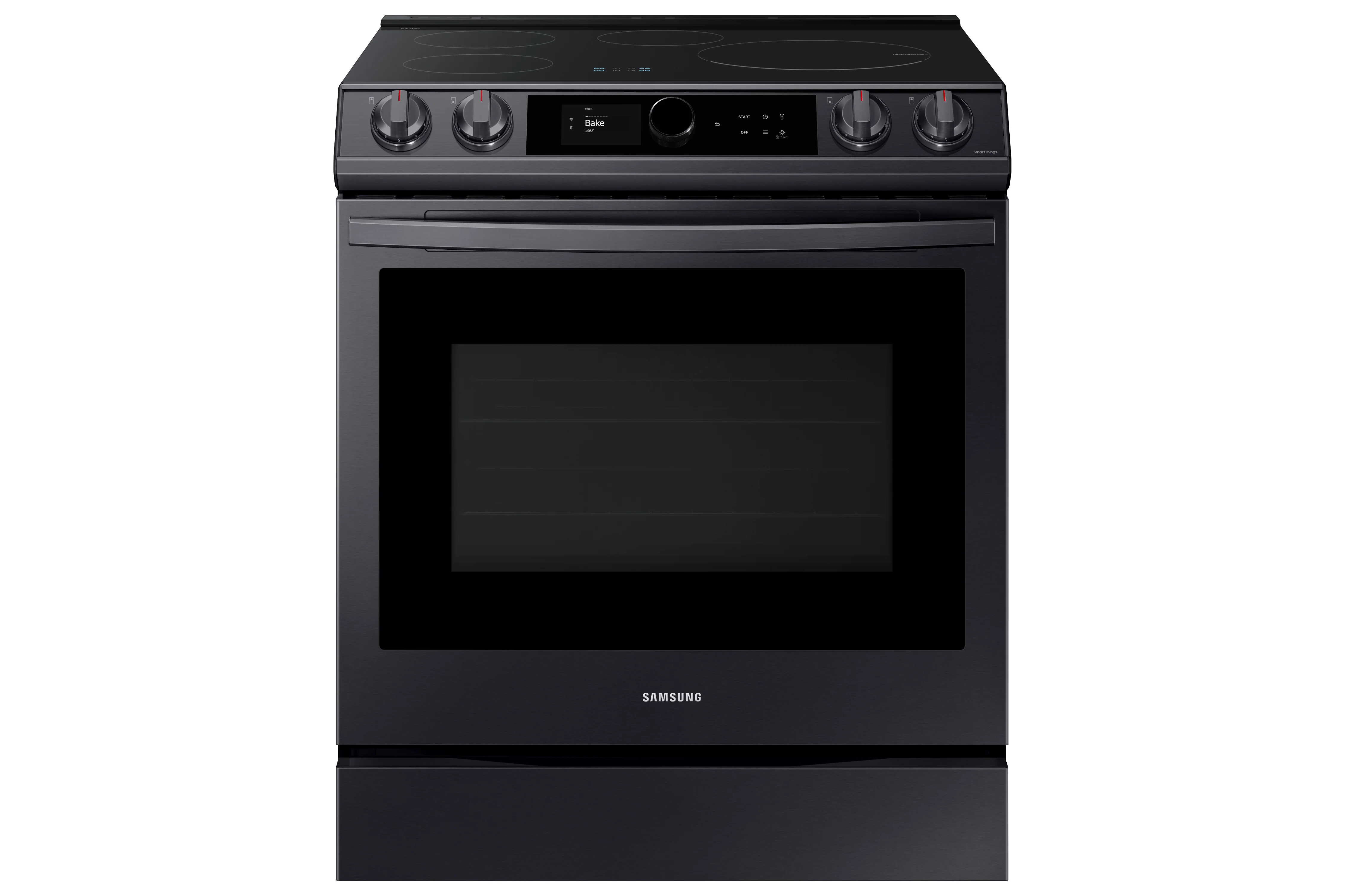 Samsung Black Stainless Steel Slide-In Induction Range with Wi-Fi and Air Fry (6.3 Cu.Ft) - NE63T8911SG/AC - Image 7