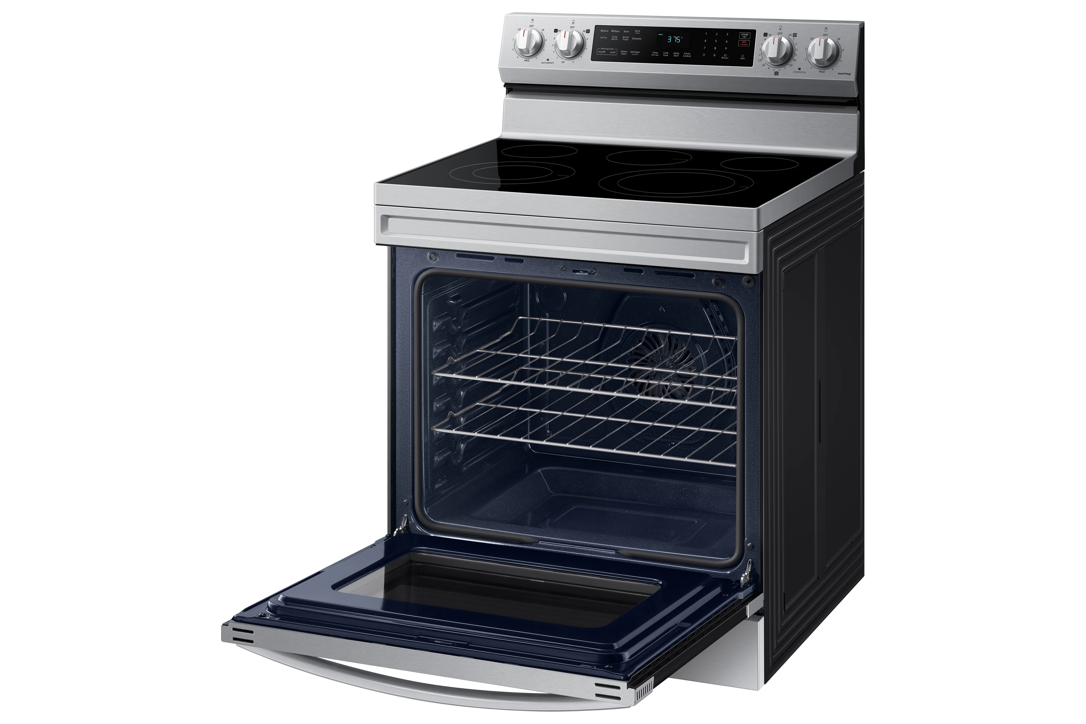 Samsung Fingerprint Resistant Stainless Kitchen Package with French Door Refrigerator, Electric Range & Built-In Dishwasher - Image 5