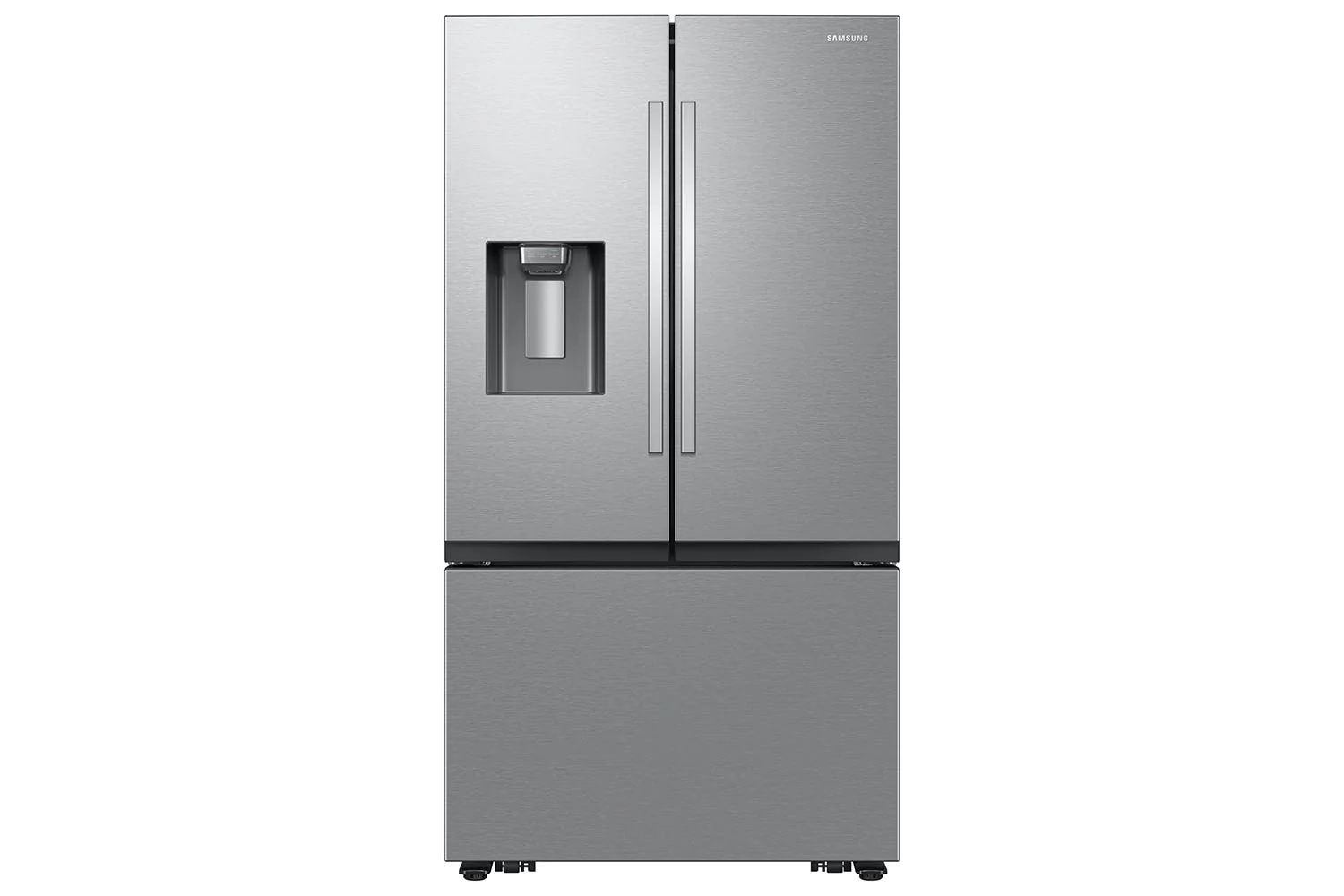 Samsung Fingerprint Resistant Stainless Kitchen Package with French Door Refrigerator, Slide-In Range & Built-In Dishwasher - Image 2