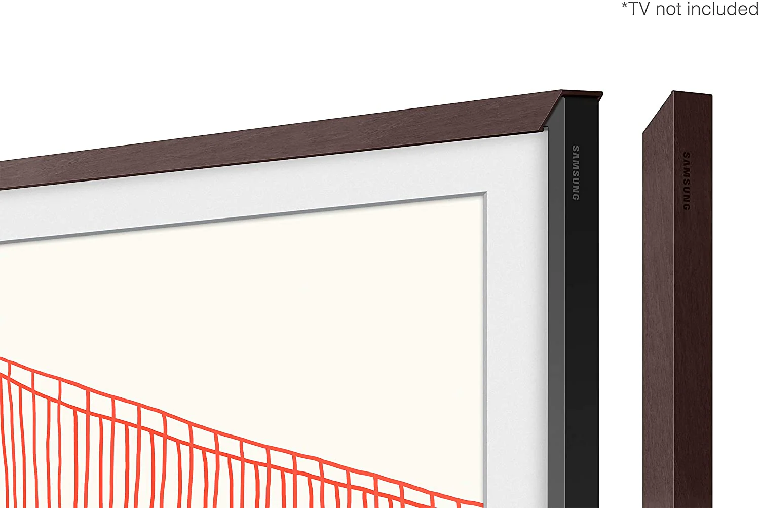 Samsung Modern Brown 65" Customizable Frame for 2021 The Frame TV - VG-SCFA65BWBZA - Image 3