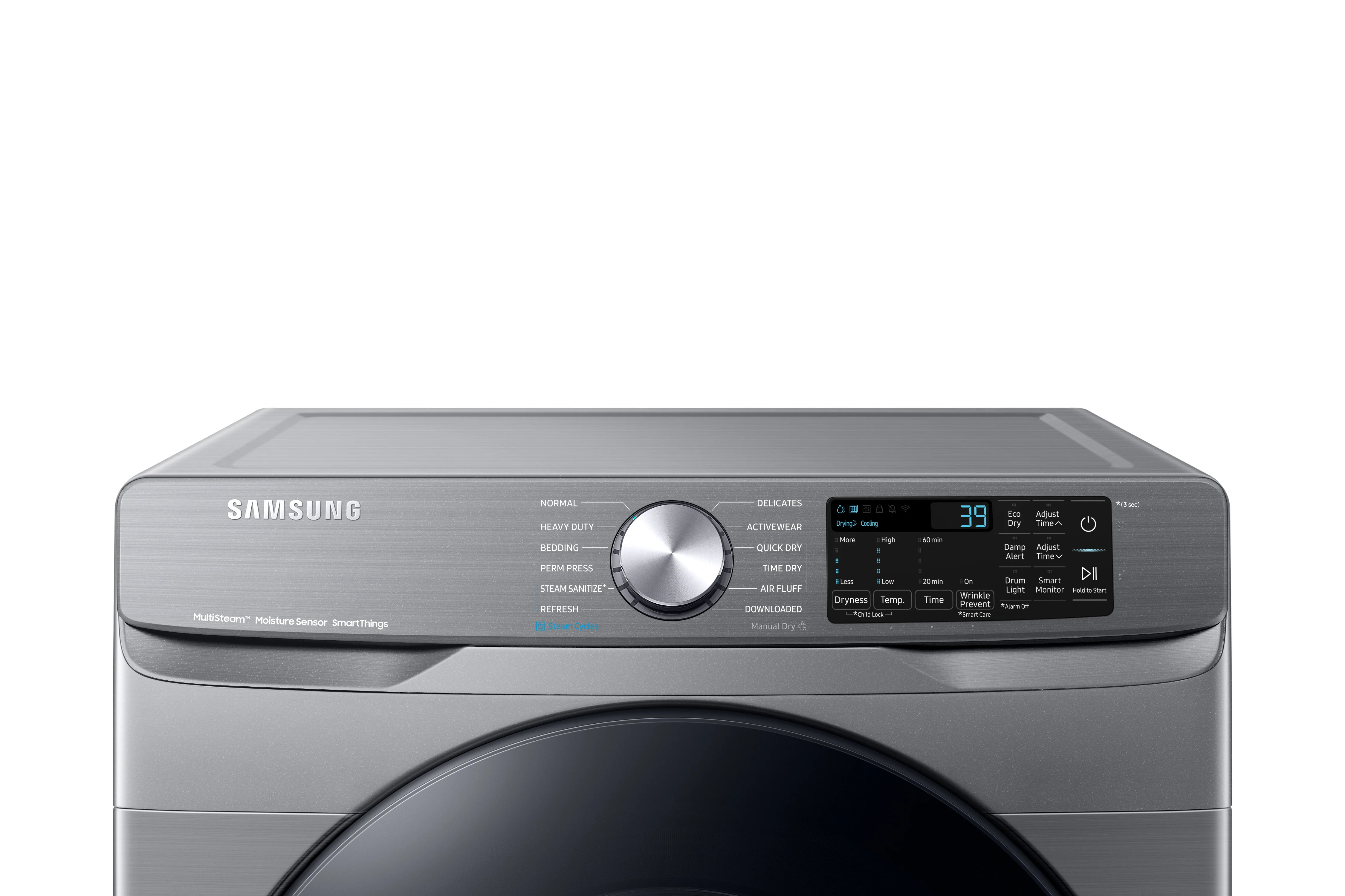 Samsung Platinum Smart Gas Dryer with Steam Clean (7.5 cu. ft.) - DVG45B6305P/AC - Image 5