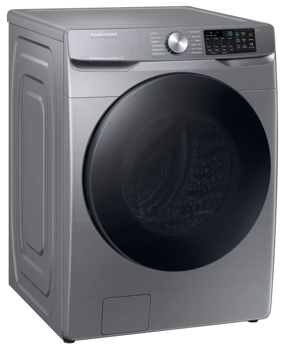 Samsung Platinum Steam Front Load Washer (5.2 cu. ft.) - WF45B6300AP/US - Image 2