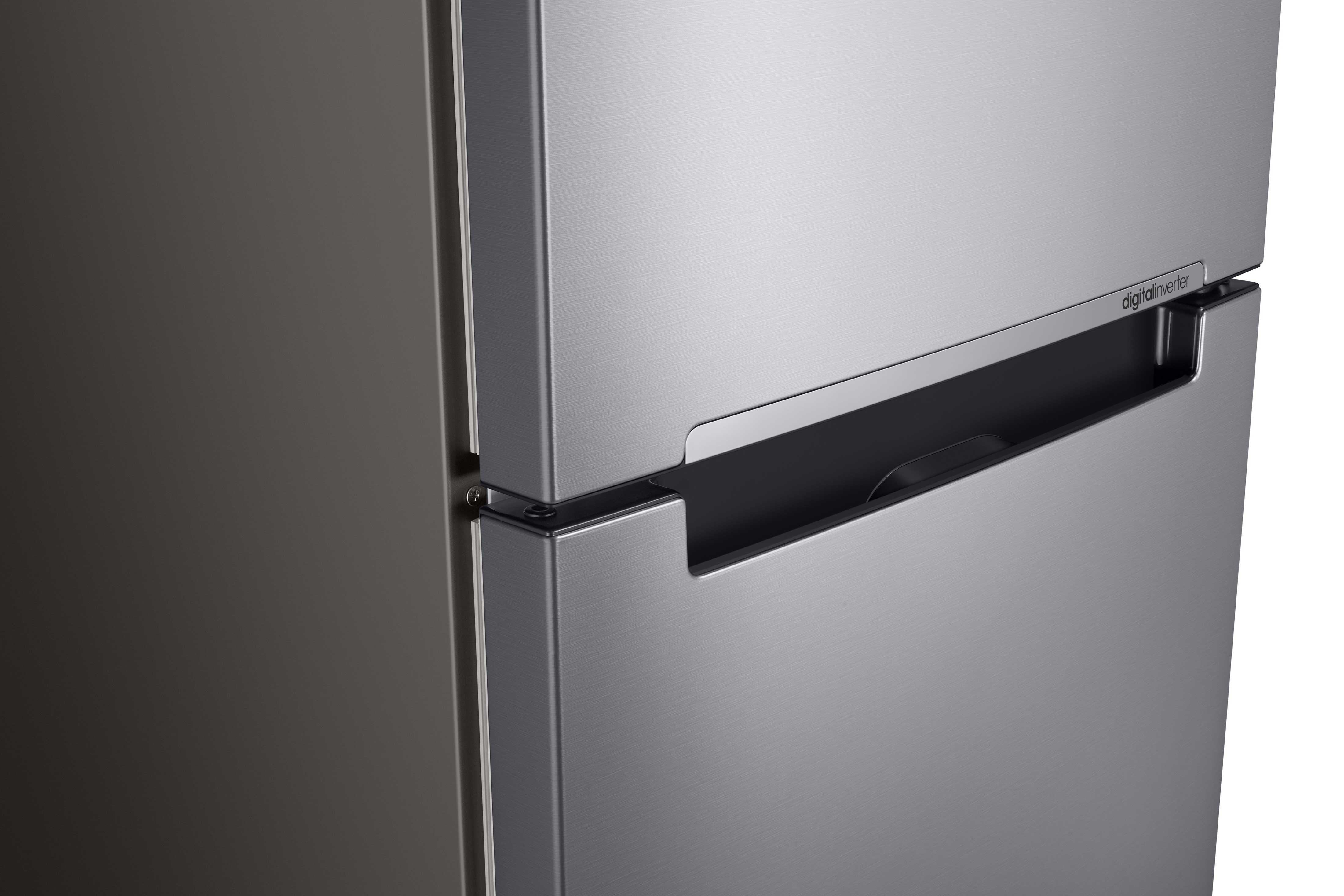 Samsung 23.37" 11.3 Cu. Ft. Stainless Steel 2-Door Bottom-Freezer Refrigerator - RB10FSR4ESR/AA - Image 12