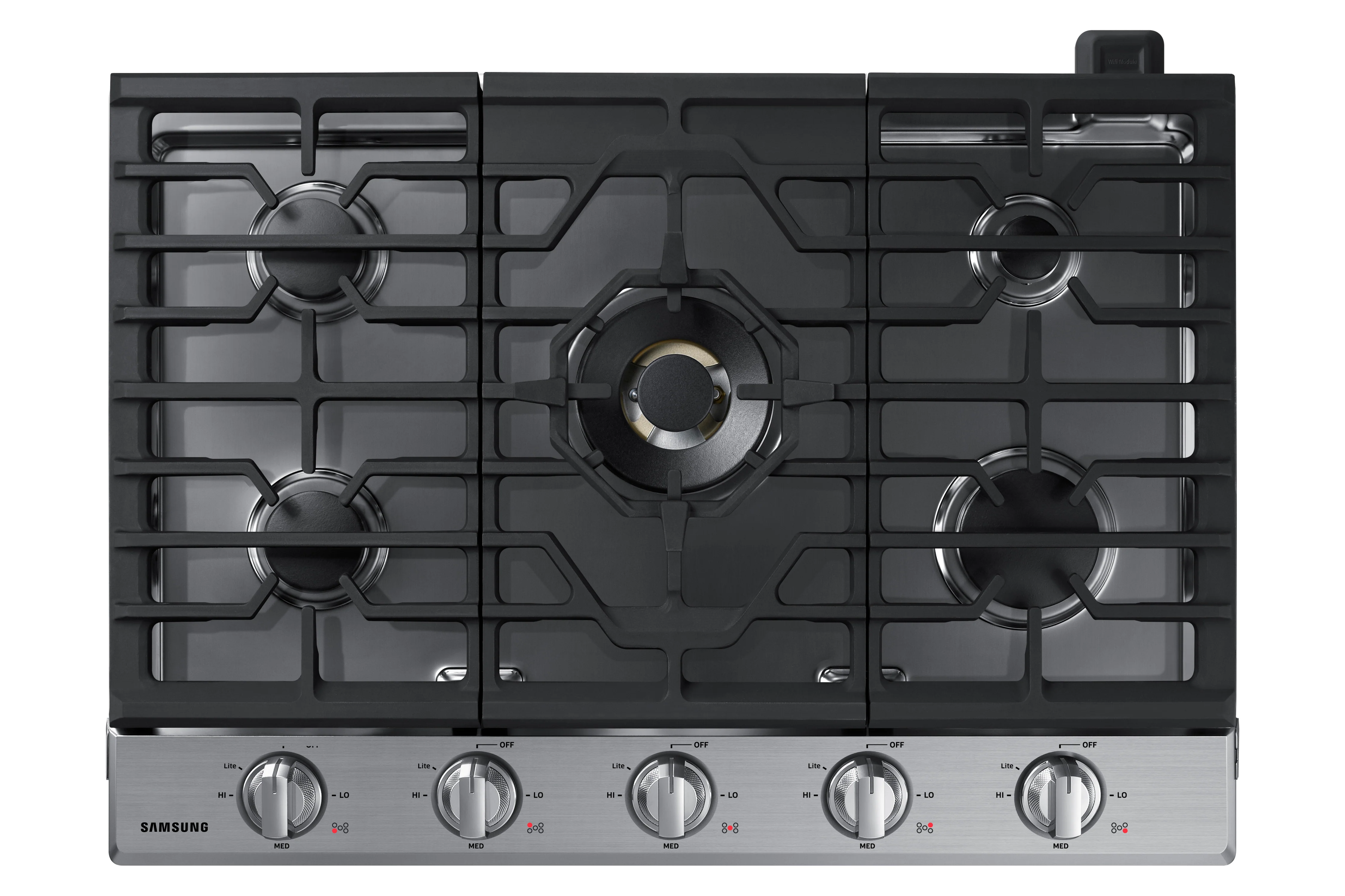 Samsung Stainless Steel 30" Gas Cooktop - NA30N7755TS/AA - Image 5