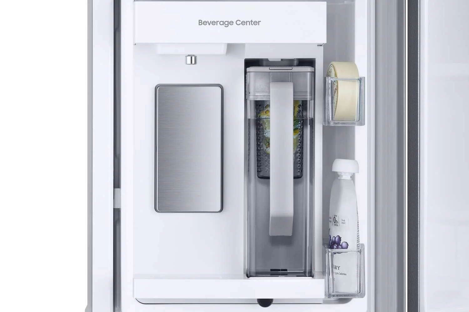 Samsung 33" 24.5 Cu. Ft. Stainless Steel French Door Refrigerator with Internal Ice & Water - RF25C5551SR/AA - Image 6