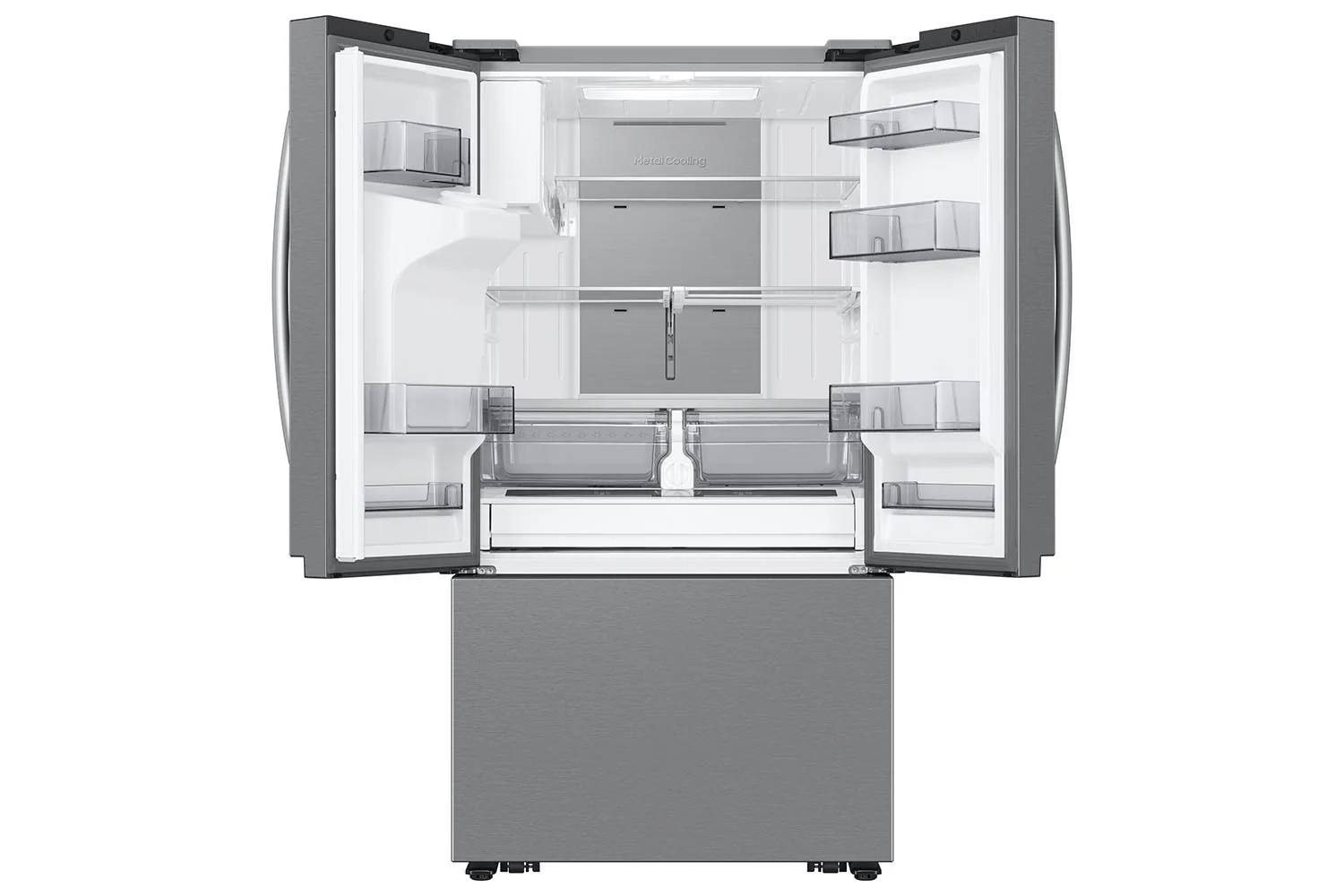 Samsung 36" 30 Cu. Ft. Stainless Steel French Door Refrigerator with Family Hub - RF32CG5900SRAC - Image 5
