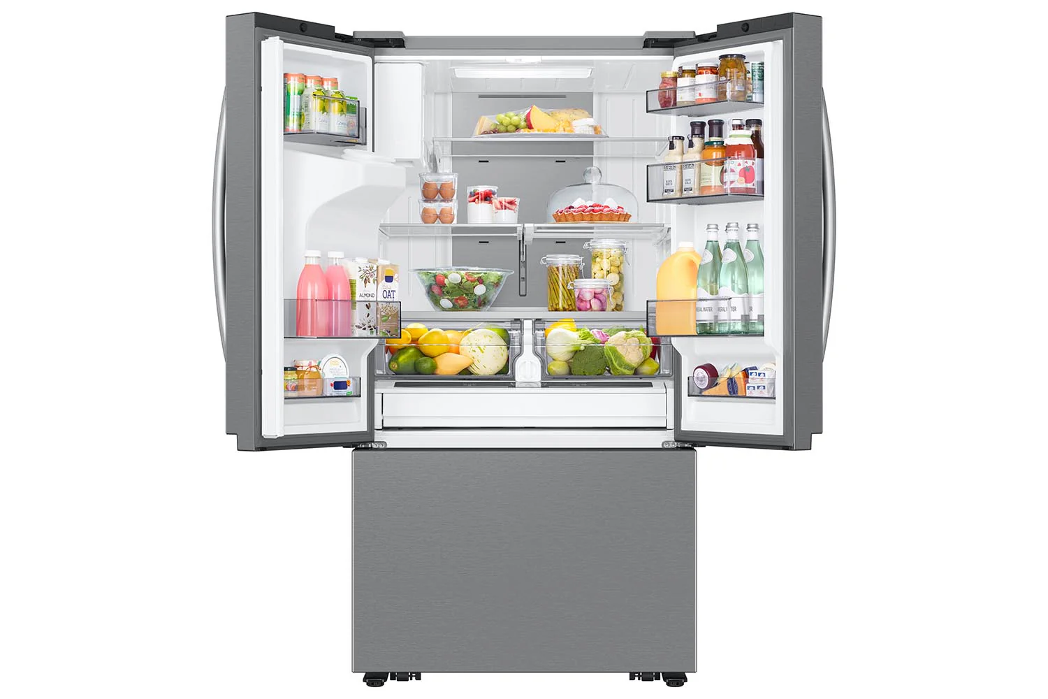 Samsung 36" 30 Cu. Ft. Stainless Steel French Door Refrigerator with Family Hub - RF32CG5900SRAC - Image 6