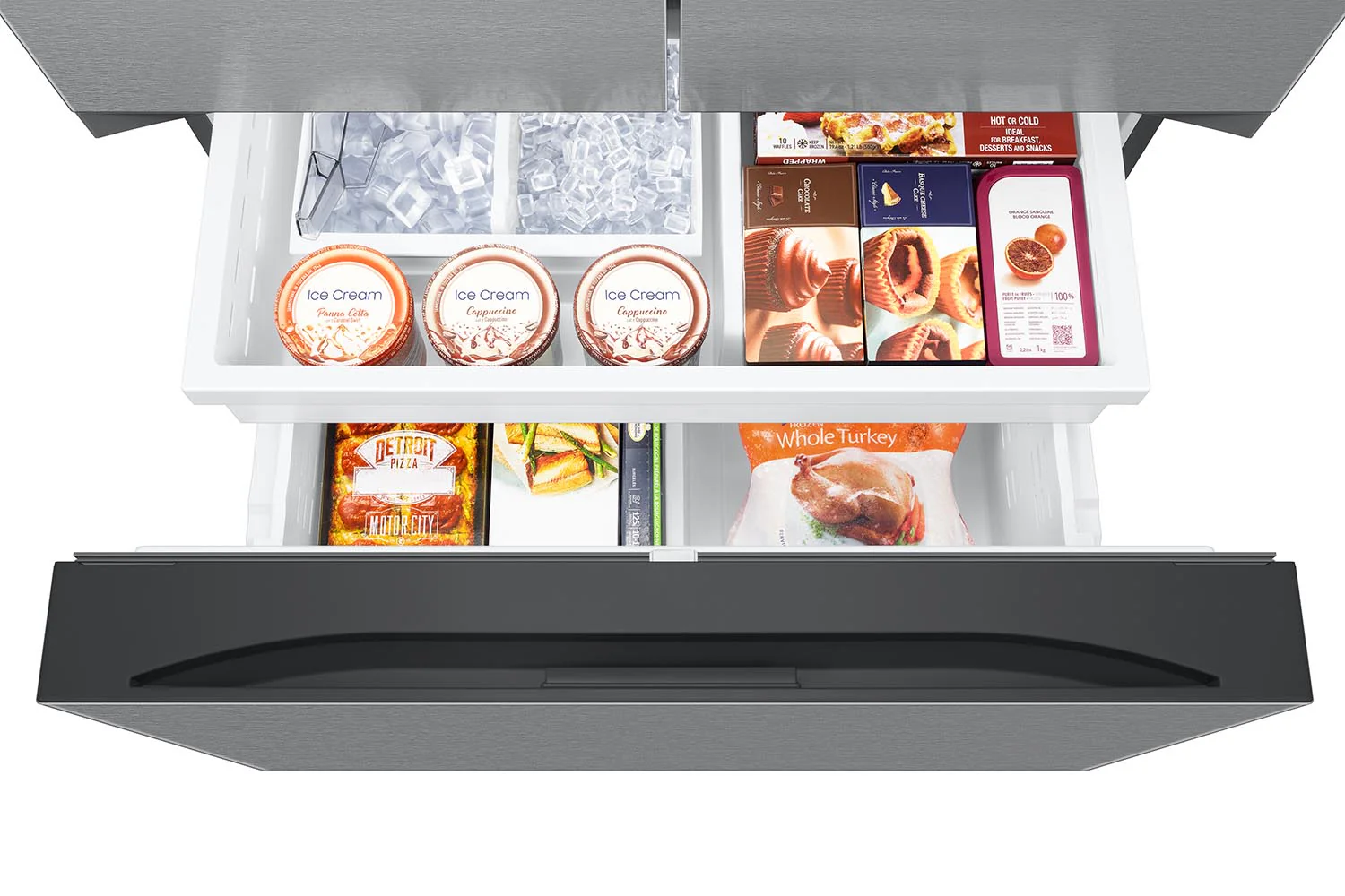 Samsung 36" 31 Cu. Ft. Stainless Steel French Door Refrigerator - RF32CG5400SRAA - Image 8