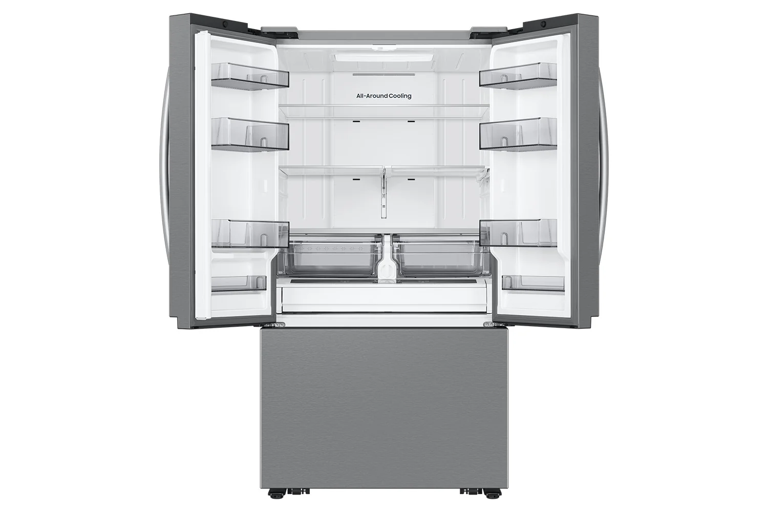 Samsung 36" 32 Cu. Ft. Stainless Steel French Door Refrigerator - RF32CG5100SRAA - Image 4