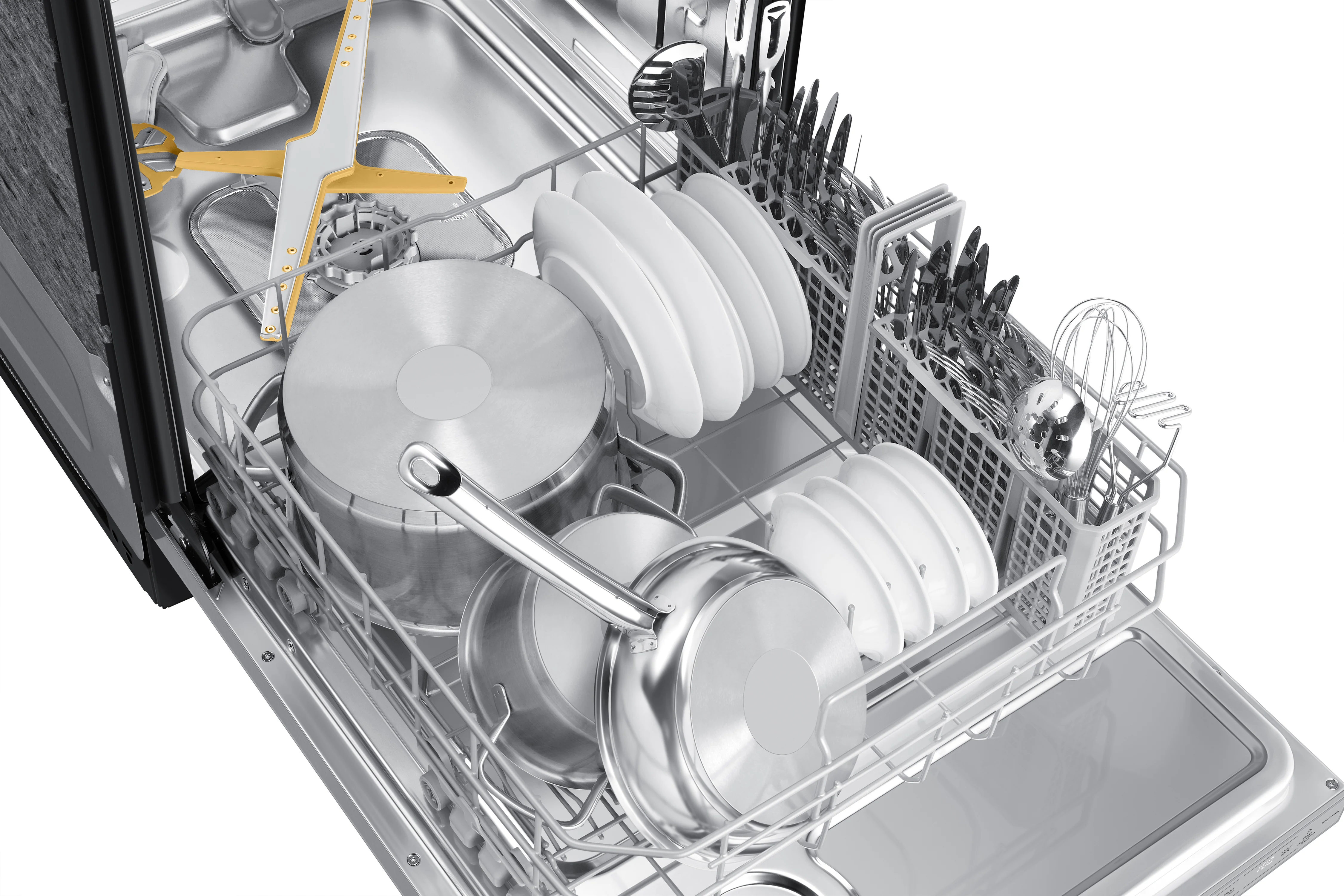 Samsung Stainless Steel Built-In Dishwasher with AutoRelease - DW80B6060US/AC - Image 11