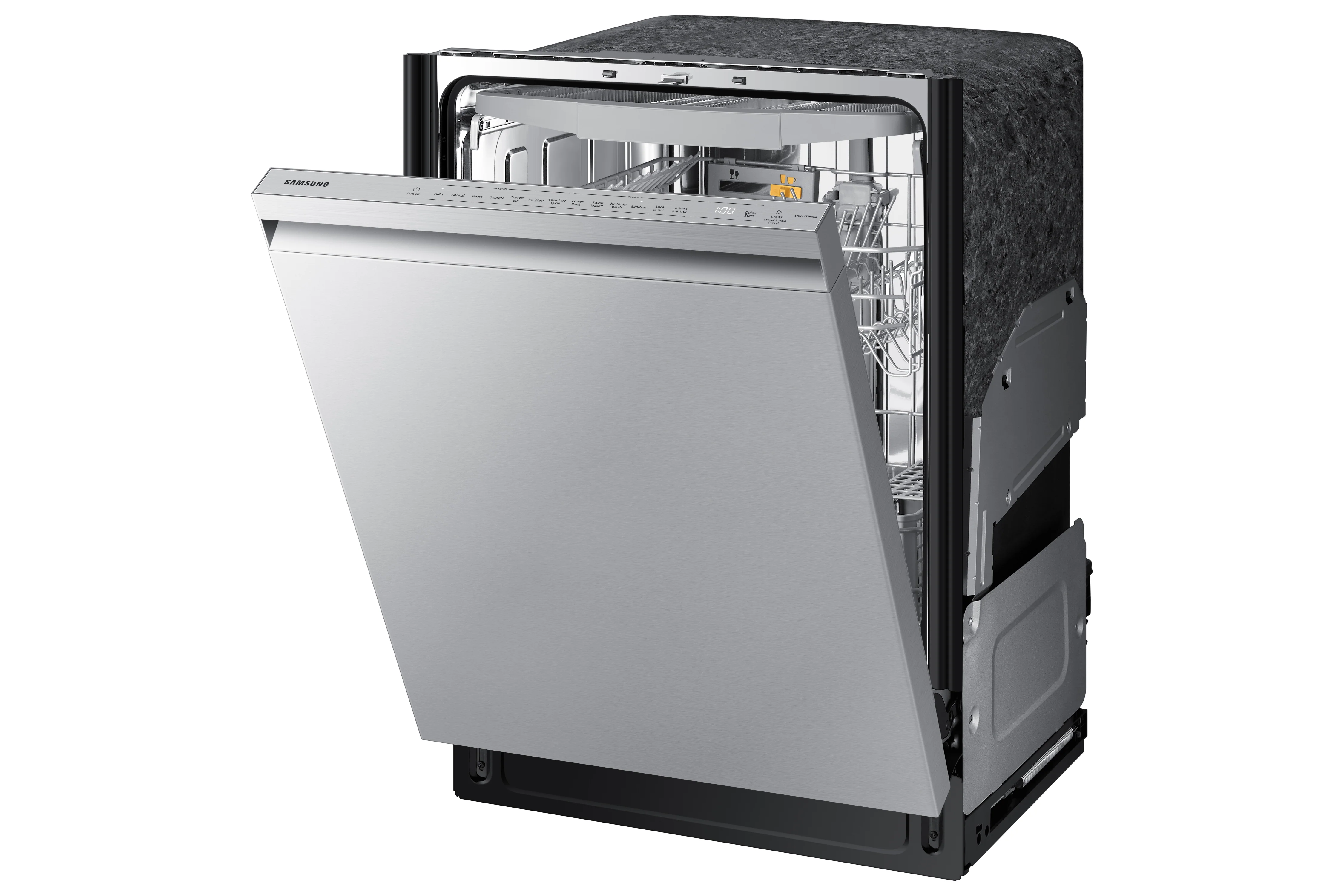 Samsung Stainless Steel Built-In Dishwasher with AutoRelease - DW80B6060US/AC - Image 3