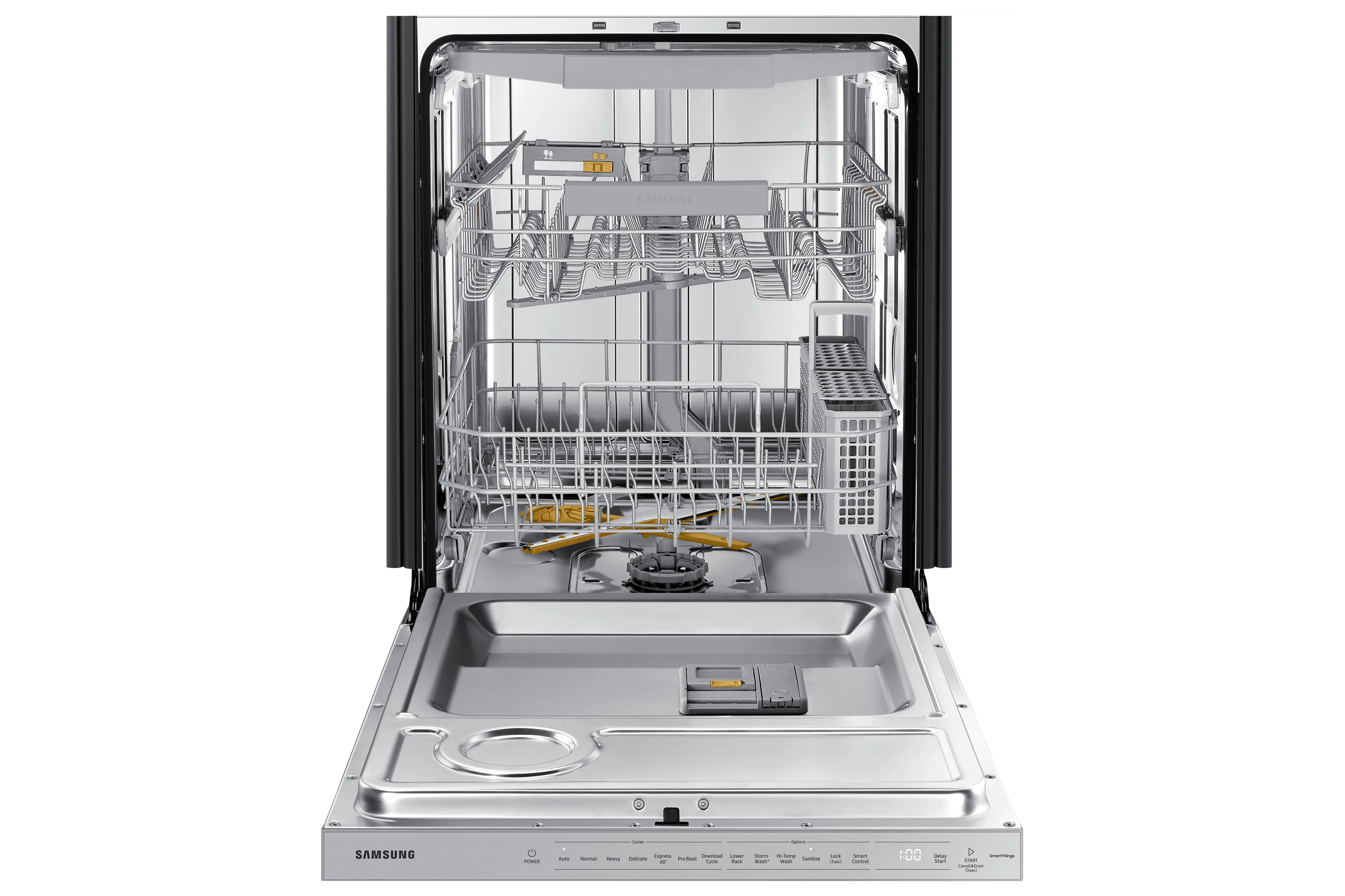 Samsung Stainless Steel Built-In Dishwasher with AutoRelease - DW80B6060US/AC - Image 4