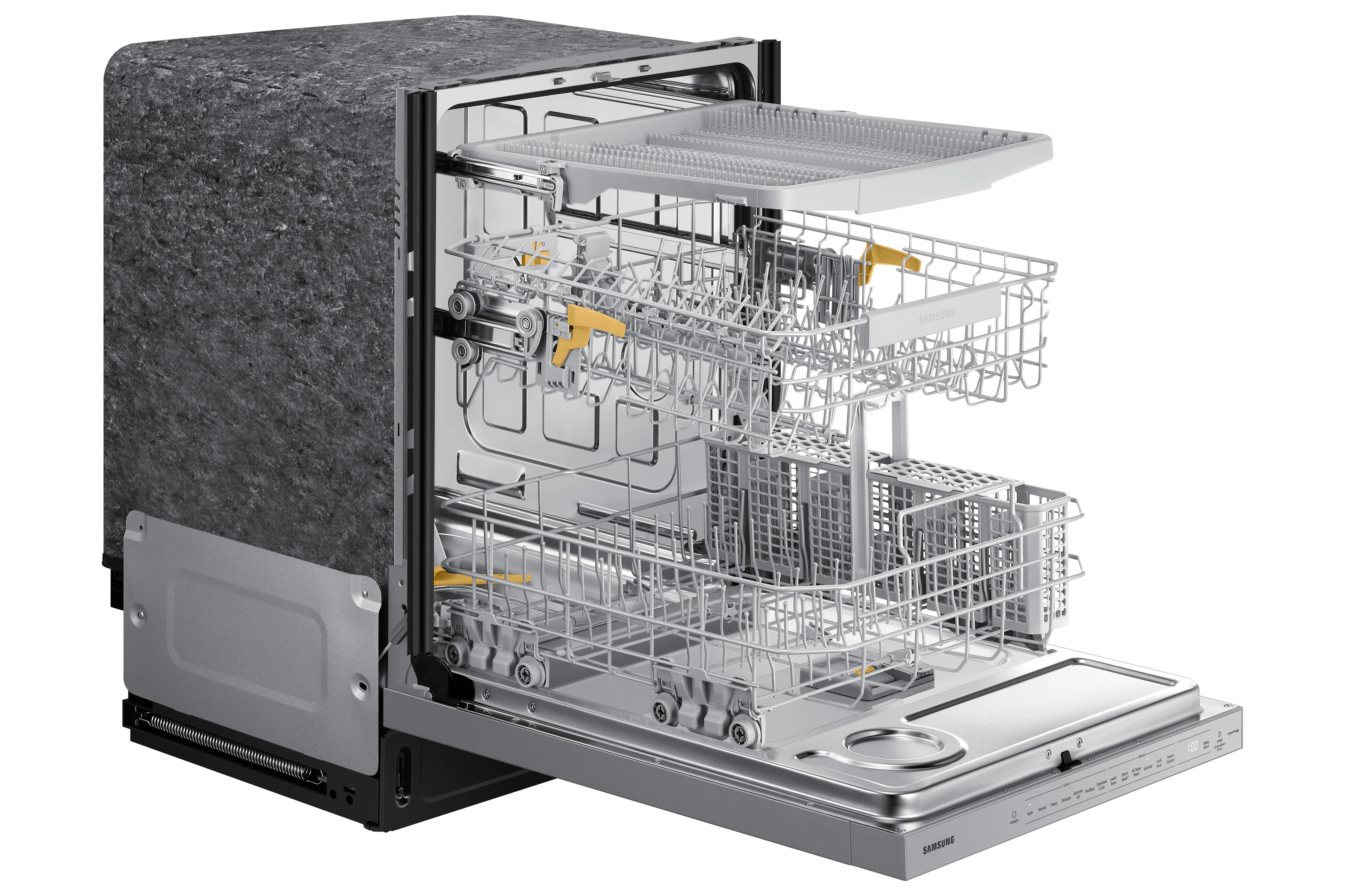 Samsung Stainless Steel Built-In Dishwasher with AutoRelease - DW80B6060US/AC - Image 7