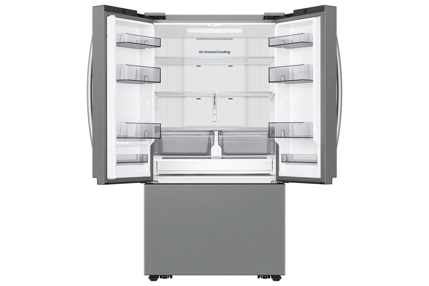 Samsung 36" 27 Cu. Ft. Stainless Steel Counter-Depth French Door Refrigerator - RF27CG5100SRAA - Image 4
