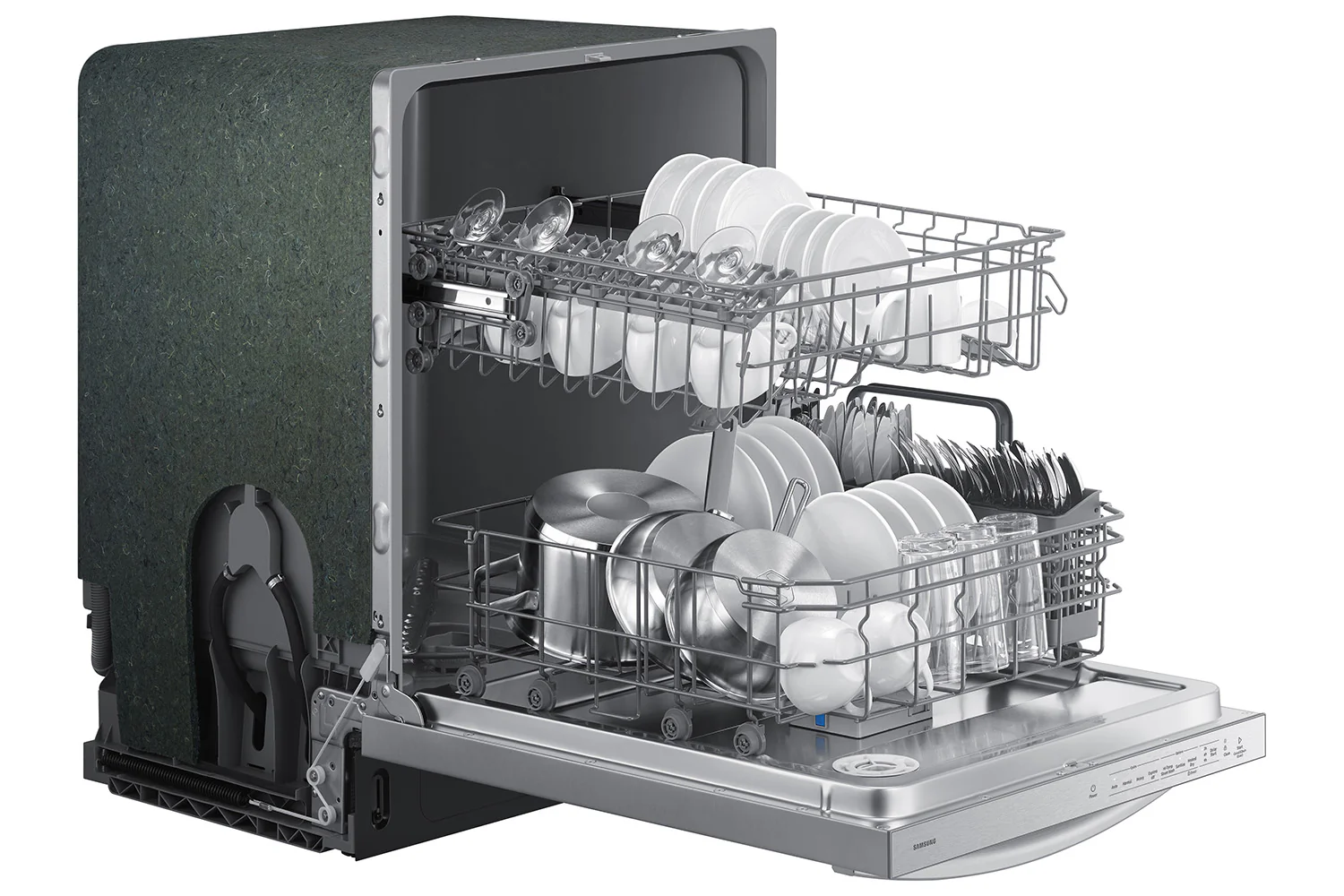 Samsung Stainless Steel Dishwasher - DW80CG4021SRAA - Image 6
