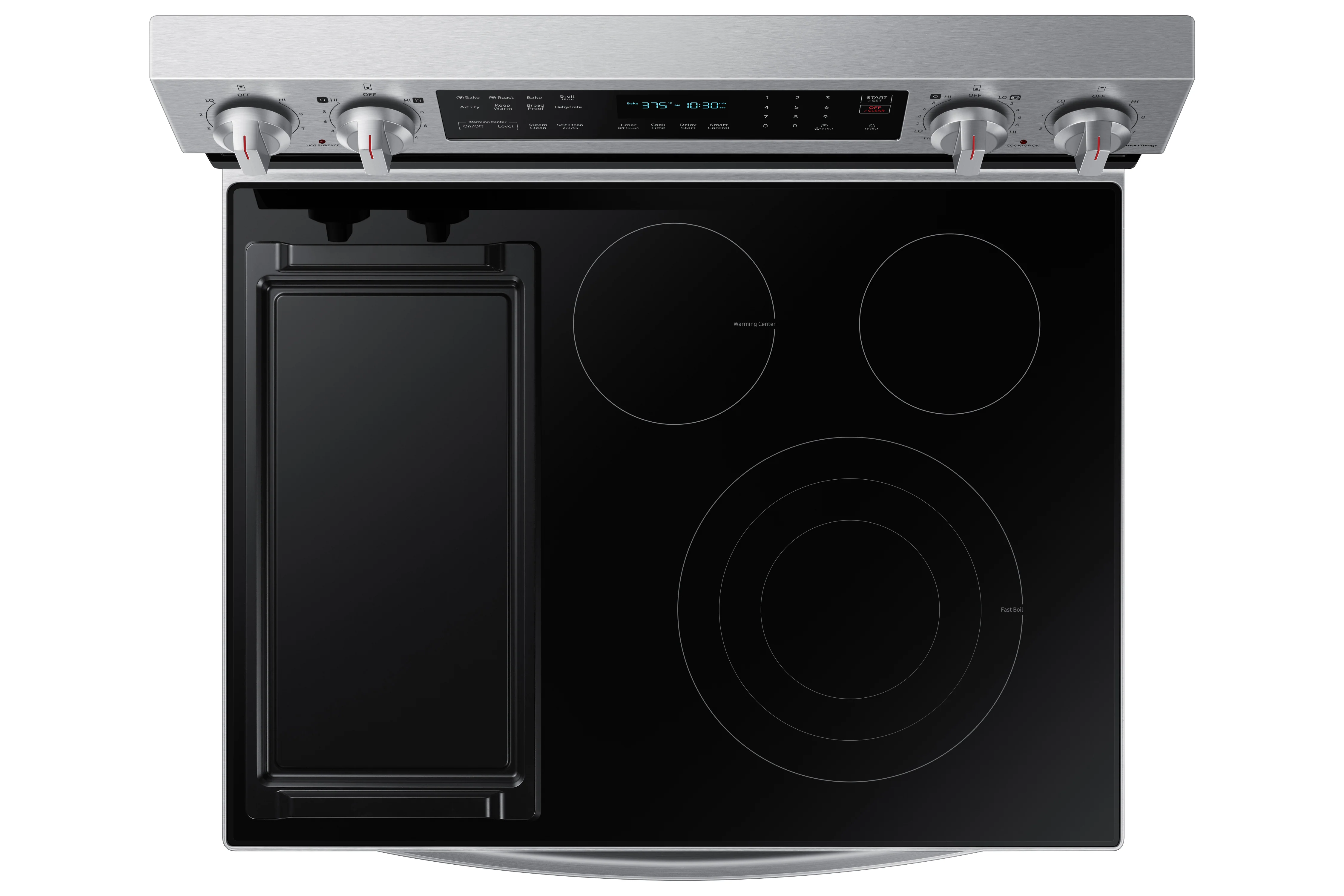 Samsung Stainless Steel Freestanding Electric True Convection Range with Air Fry and Wi-Fi (6.3 Cu.Ft) - NE63A6711SS/AC - Image 3