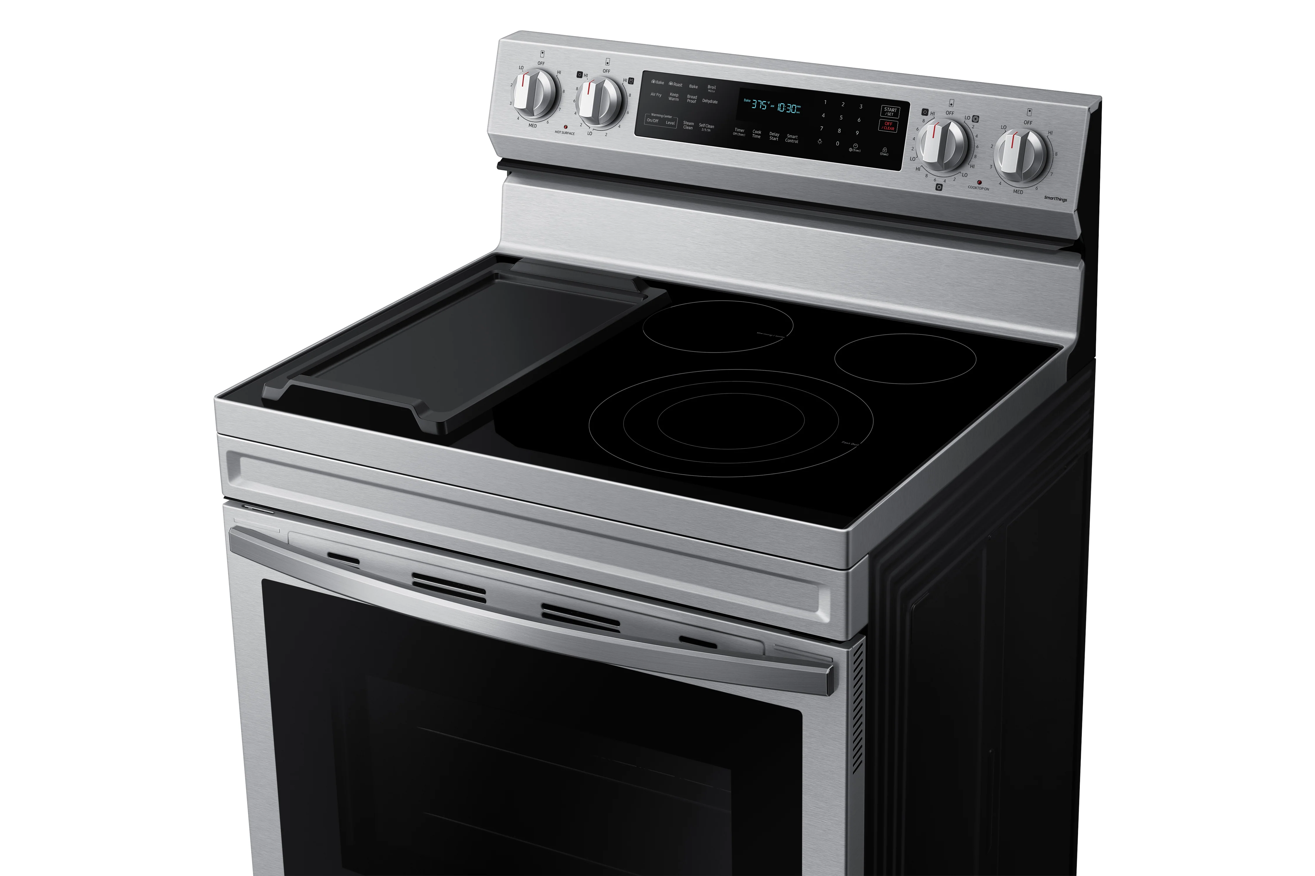Samsung Stainless Steel Freestanding Electric True Convection Range with Air Fry and Wi-Fi (6.3 Cu.Ft) - NE63A6711SS/AC - Image 9