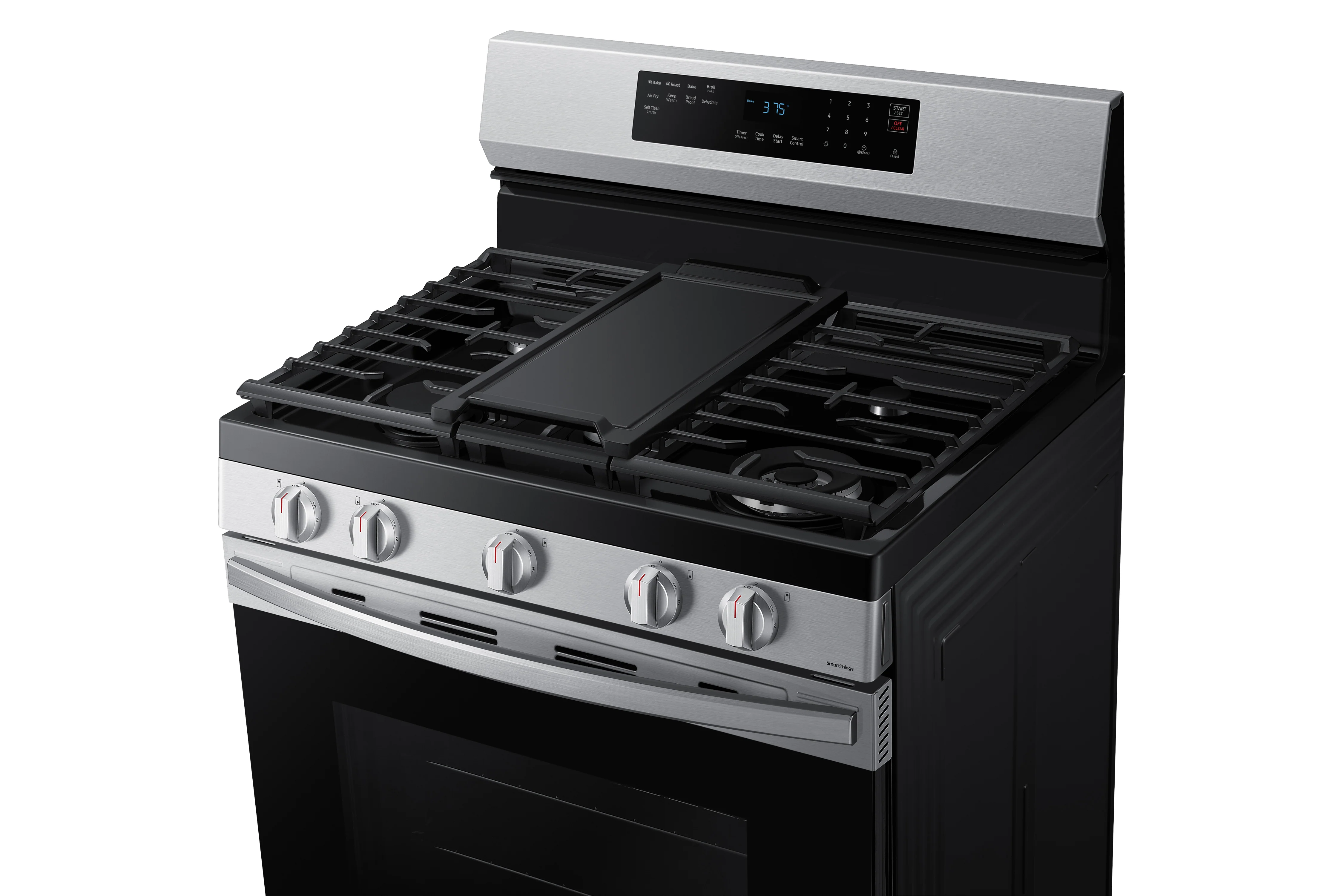 Samsung Stainless Steel Gas Fan Convection Range with Wi-Fi and Air Fry (6.0 Cu.Ft) - NX60A6511SS/AA - Image 12