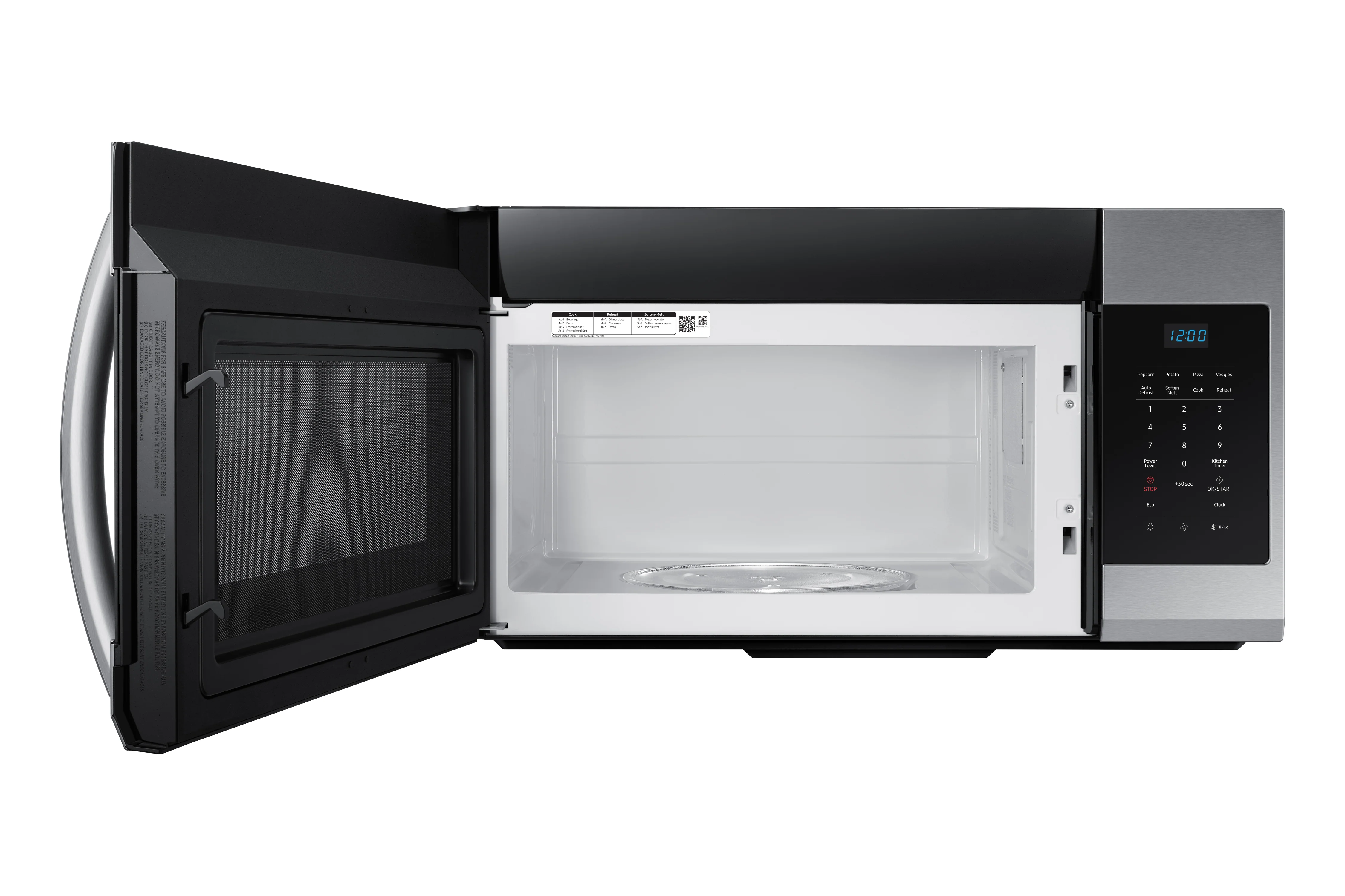 Samsung Stainless Steel Over-the-Range Microwave (1.7 Cu.Ft) - ME17R7011ES/AC - Image 2
