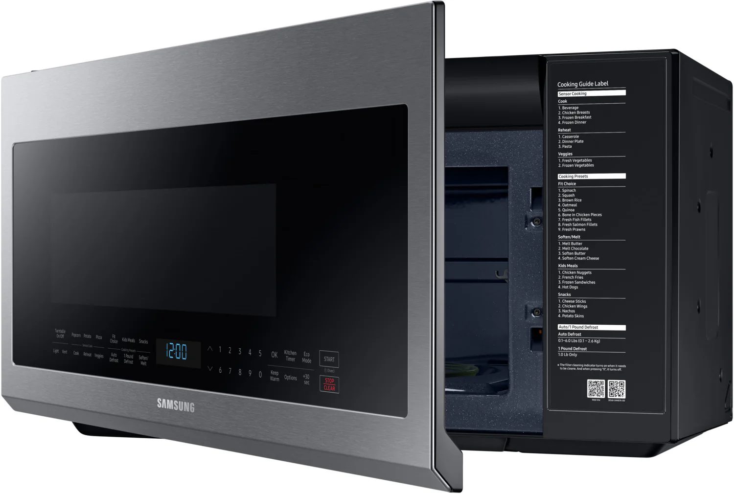 Samsung Stainless Steel Over-the-Range Microwave (2.1 Cu. Ft.) - ME21M706BAS/AC - Image 4