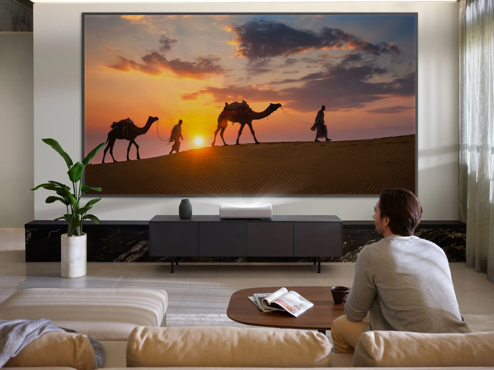 Samsung The Premiere 120" 4K Smart Laser Projector 2.2ch Sound System - SP-LSP7TFAXZC - Image 4