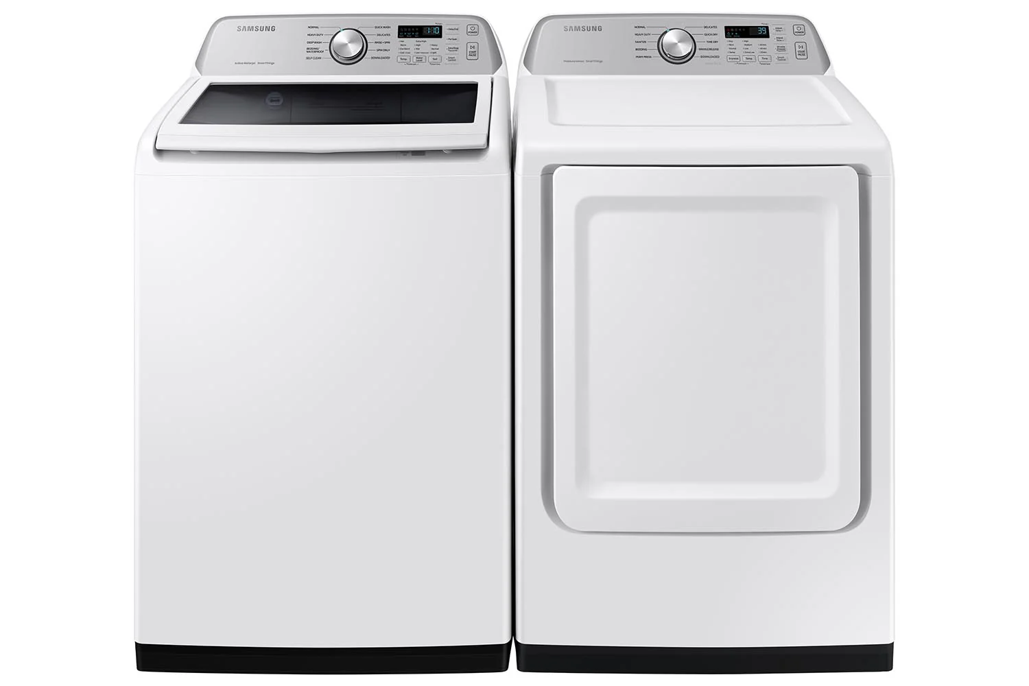 Samsung White Electric Dryer with SmartThings (7.4 Cu.Ft) - DVE47CG3500WAC - Image 7