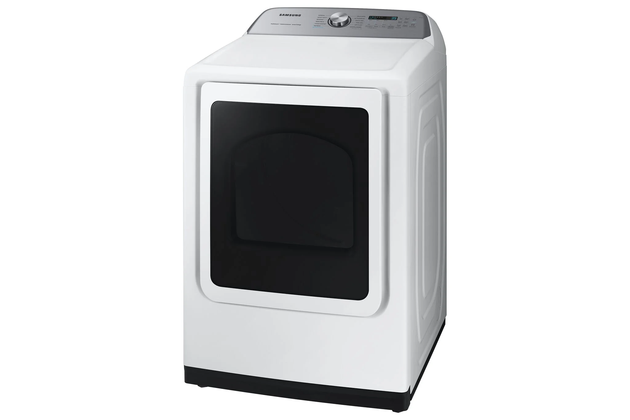 Samsung White Electric Smart Dryer with Steam Dry (7.4 Cu.Ft.) - DVE52DG5505WAC - Image 3