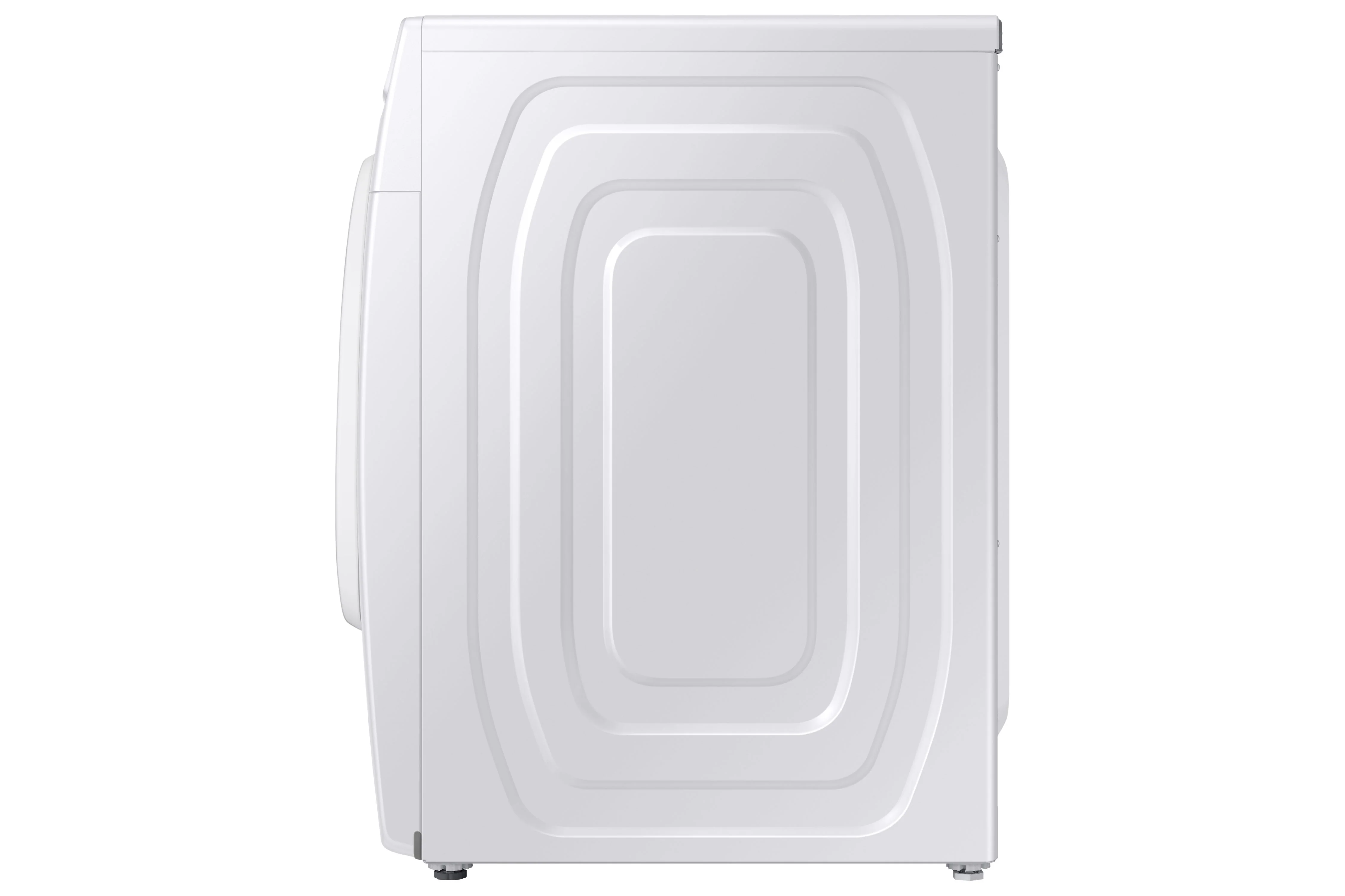Samsung White Front Load Electric Dryer with Shallow Depth (7.5 Cu.Ft) - DVE45T6005W/AC - Image 9