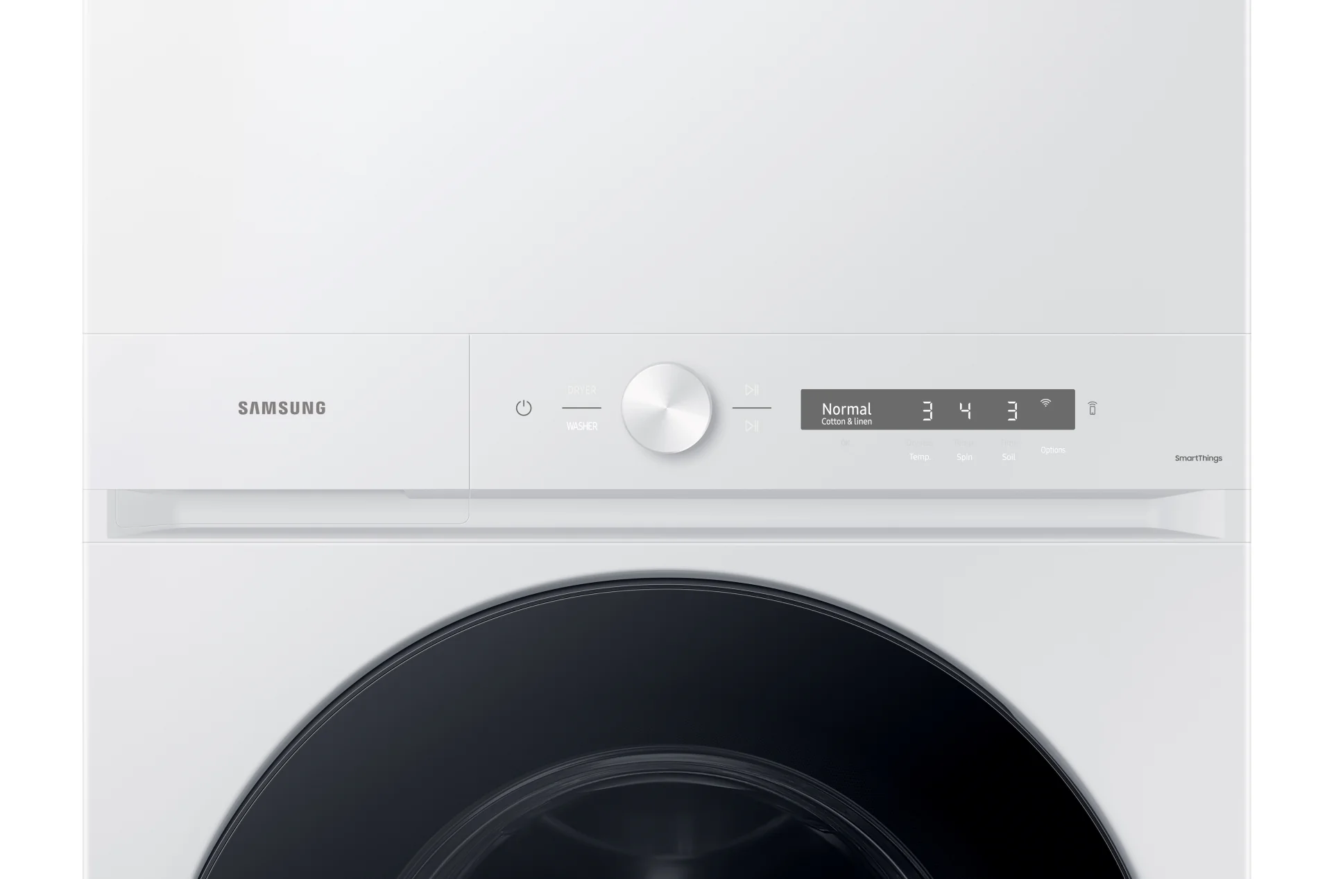 Samsung White Laundry Hub (12.9 cu.ft.) - WH46DB100EWAC - Image 3