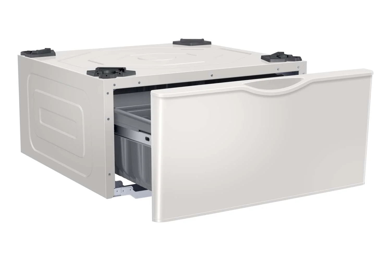 Samsung White Pedestal for 27" Front Load Washer & Dryer - WE402NE/A3 - Image 5
