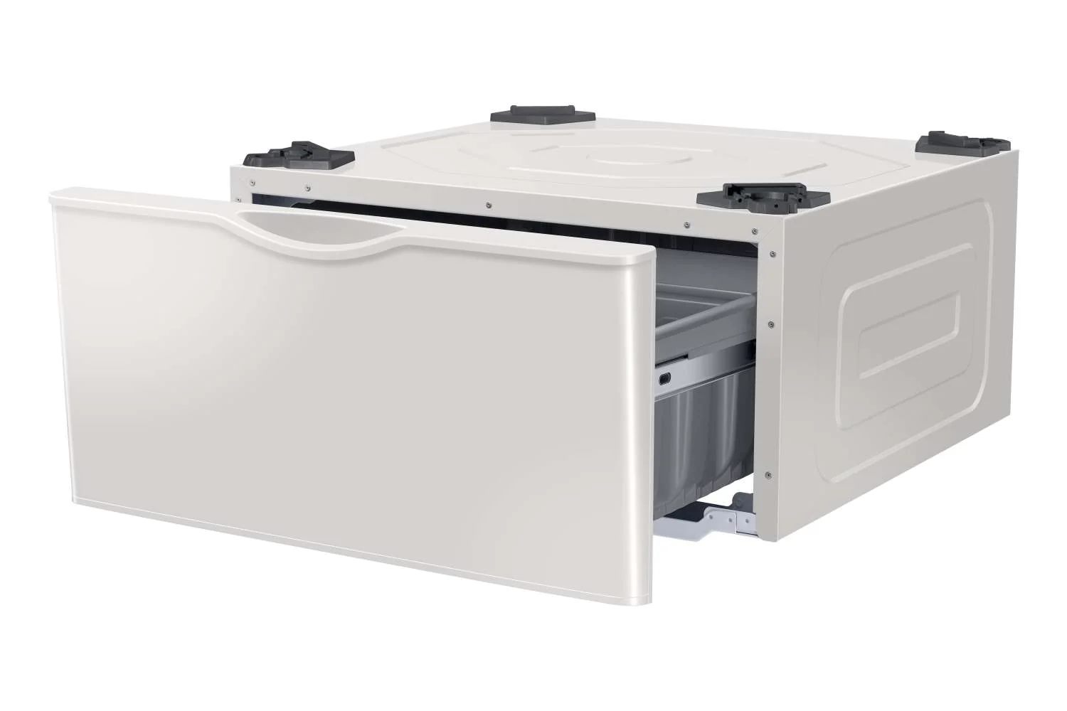 Samsung White Pedestal for 27" Front Load Washer & Dryer - WE402NE/A3 - Image 6