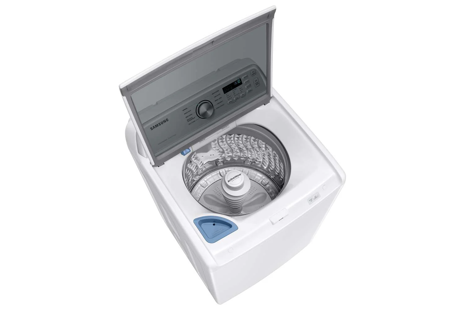 Samsung White Top Load Washer with Agitator and SmartThings (5.3 Cu.Ft) & White Electric Dryer with SmartThings (7.4 Cu.Ft) - WA46CG3505AWA4/DVE47CG3500WAC - Image 4