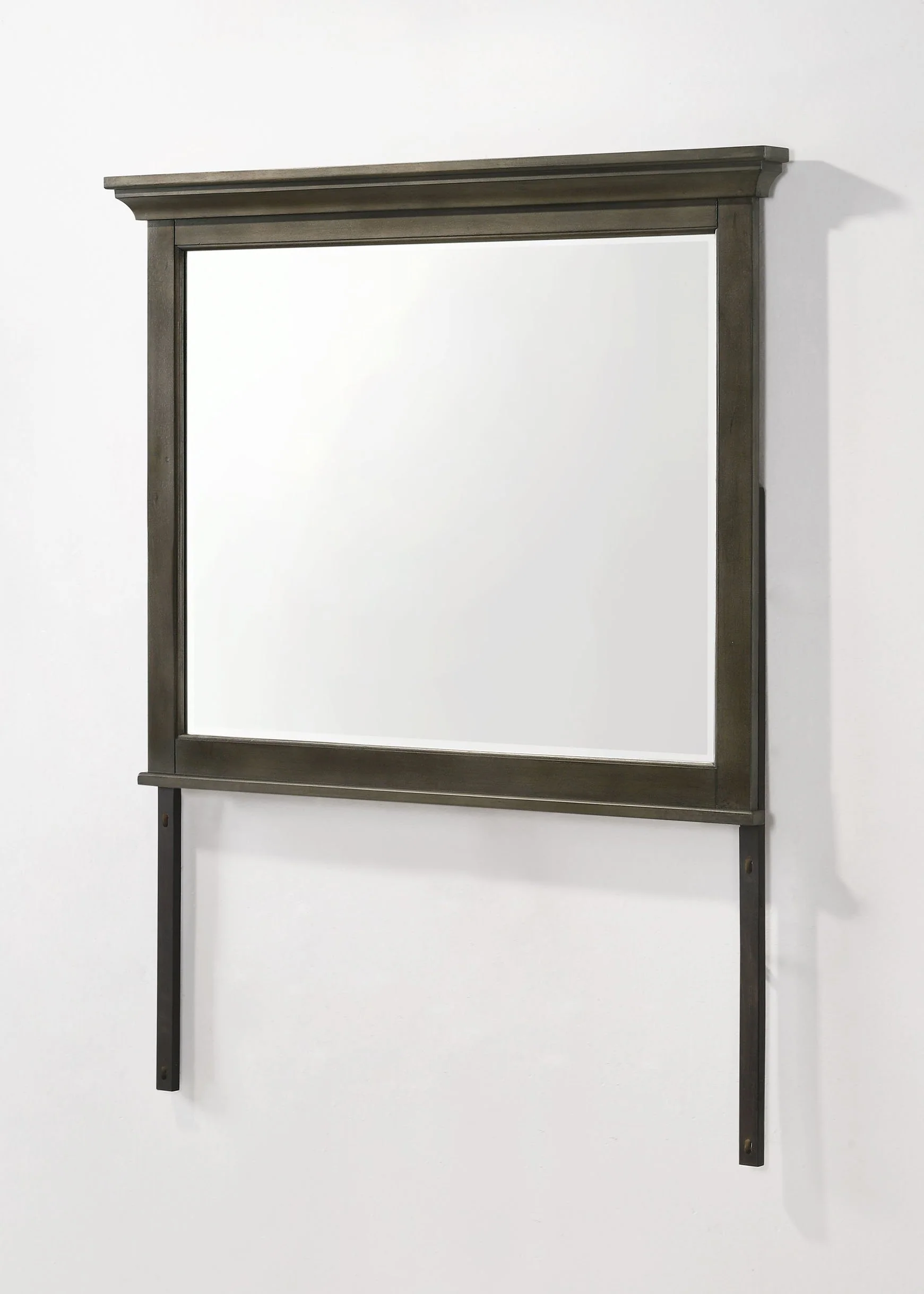 San Mateo 6-Piece Queen Storage Bedroom Package - Pewter - Image 4