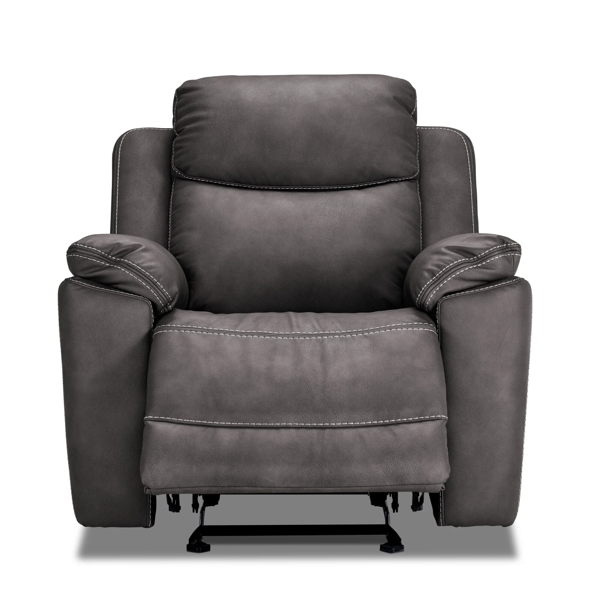 Santa Fe Glider Power Recliner - Graphite - Image 4