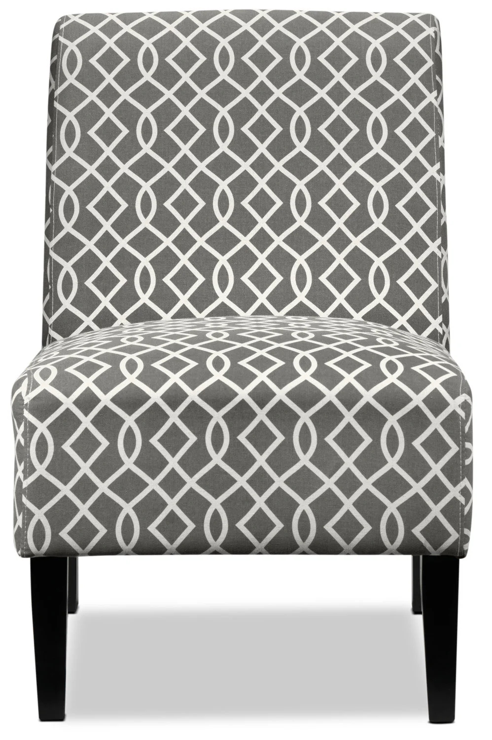 Santos Accent Chair - Grey Lattice - Image 4